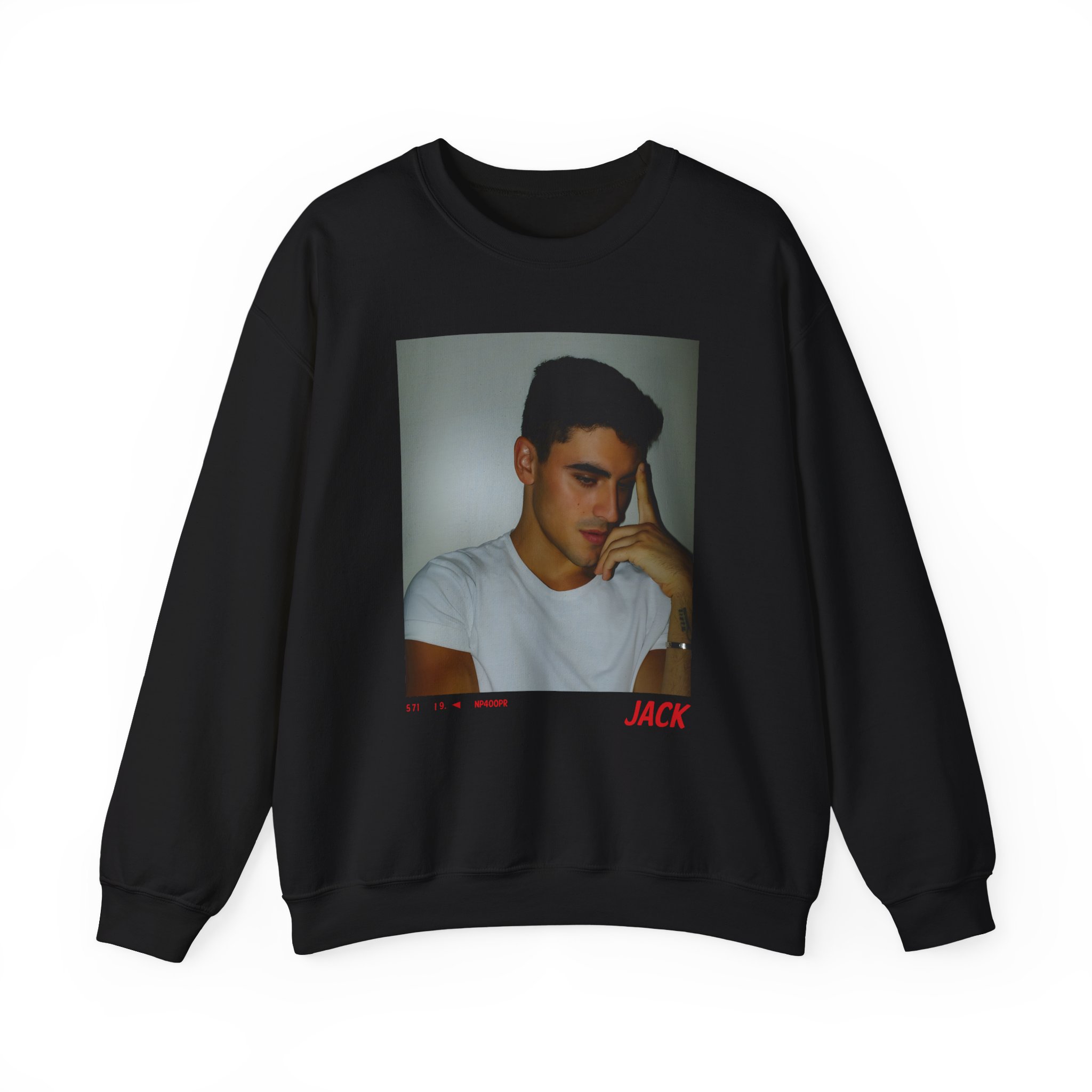 Jack Gilinsky Photo Unisex Heavy Blendâ„¢ Crewneck Sweatshirt