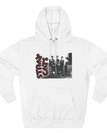 Stray Cats Three Cats Three-Panel Fleece Hoodie