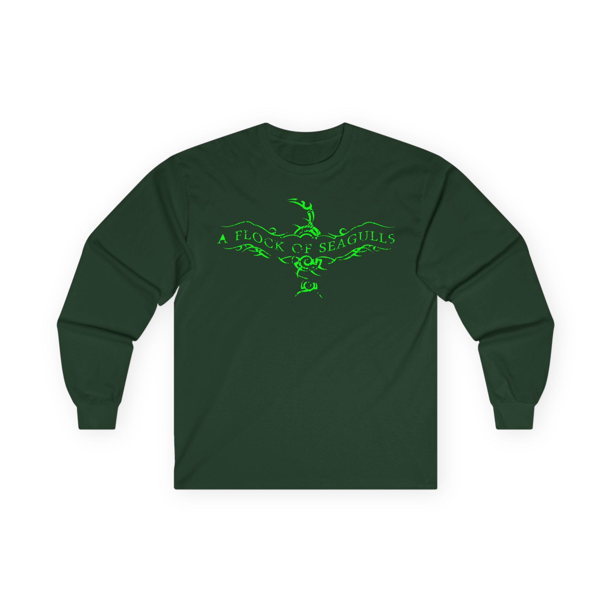 A Flock of Seagulls Logo Unisex Ultra Cotton Long Sleeve Tee