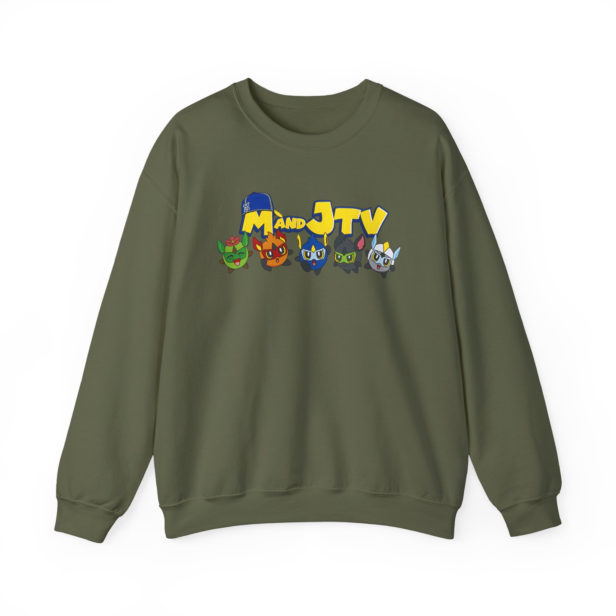Mandjtv Mytey Character Unisex Heavy Blendâ„¢ Crewneck Sweatshirt