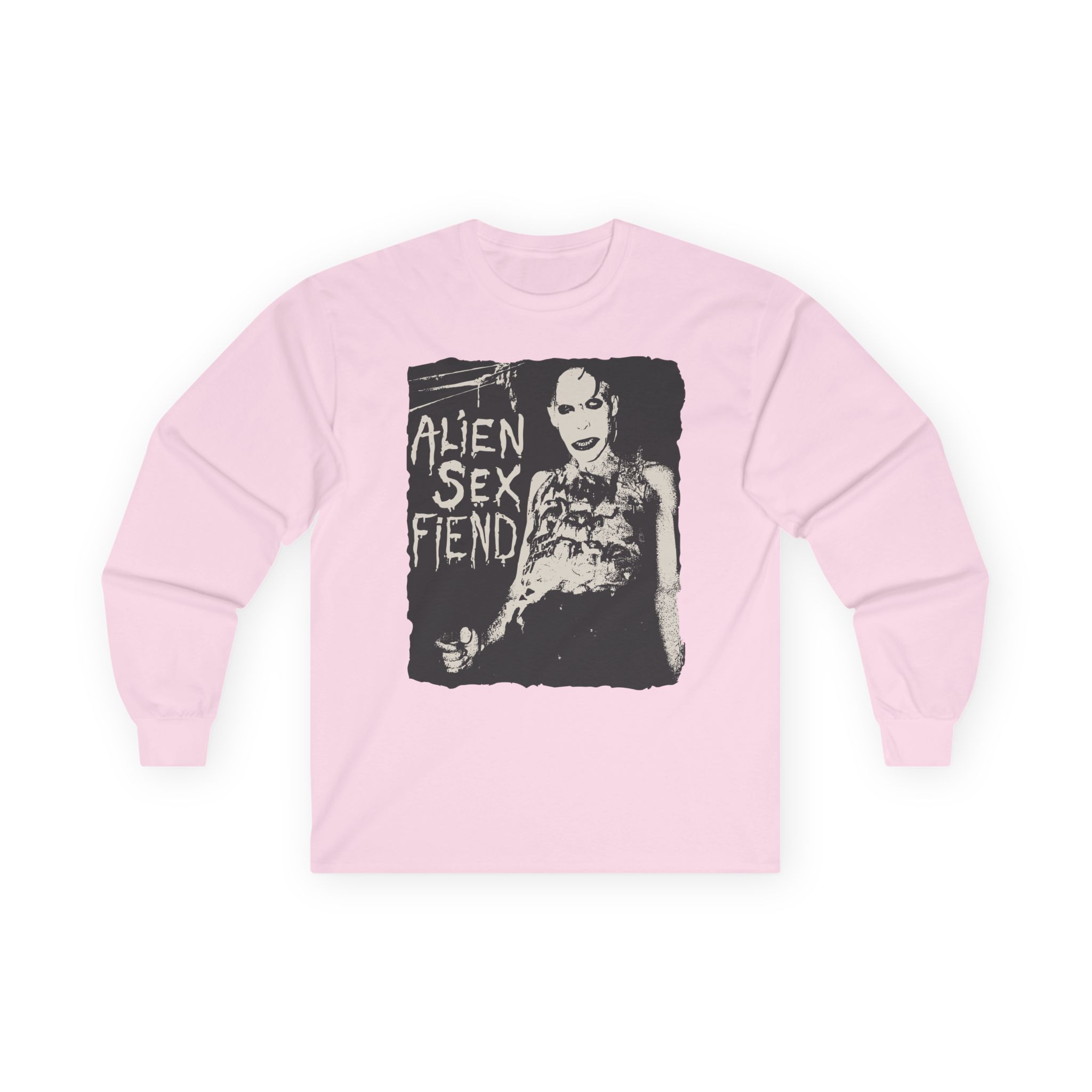 Alien Sex Fiend Nik Fiend Unisex Ultra Cotton Long Sleeve Tee