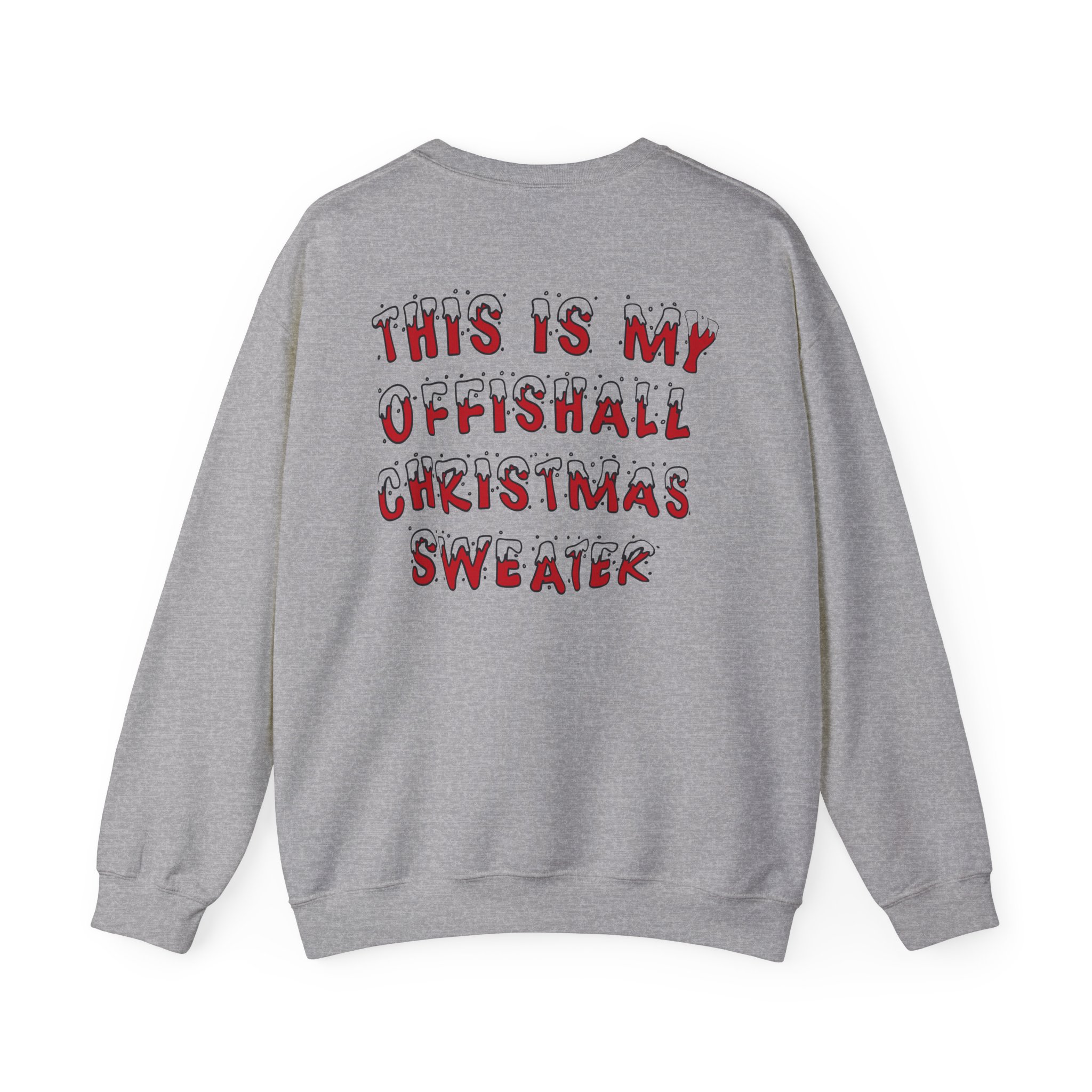 Kardinal Offishall This is My Offishall Christmas Sweater Unisex Heavy Blendâ„¢ Crewneck Sweatshirt