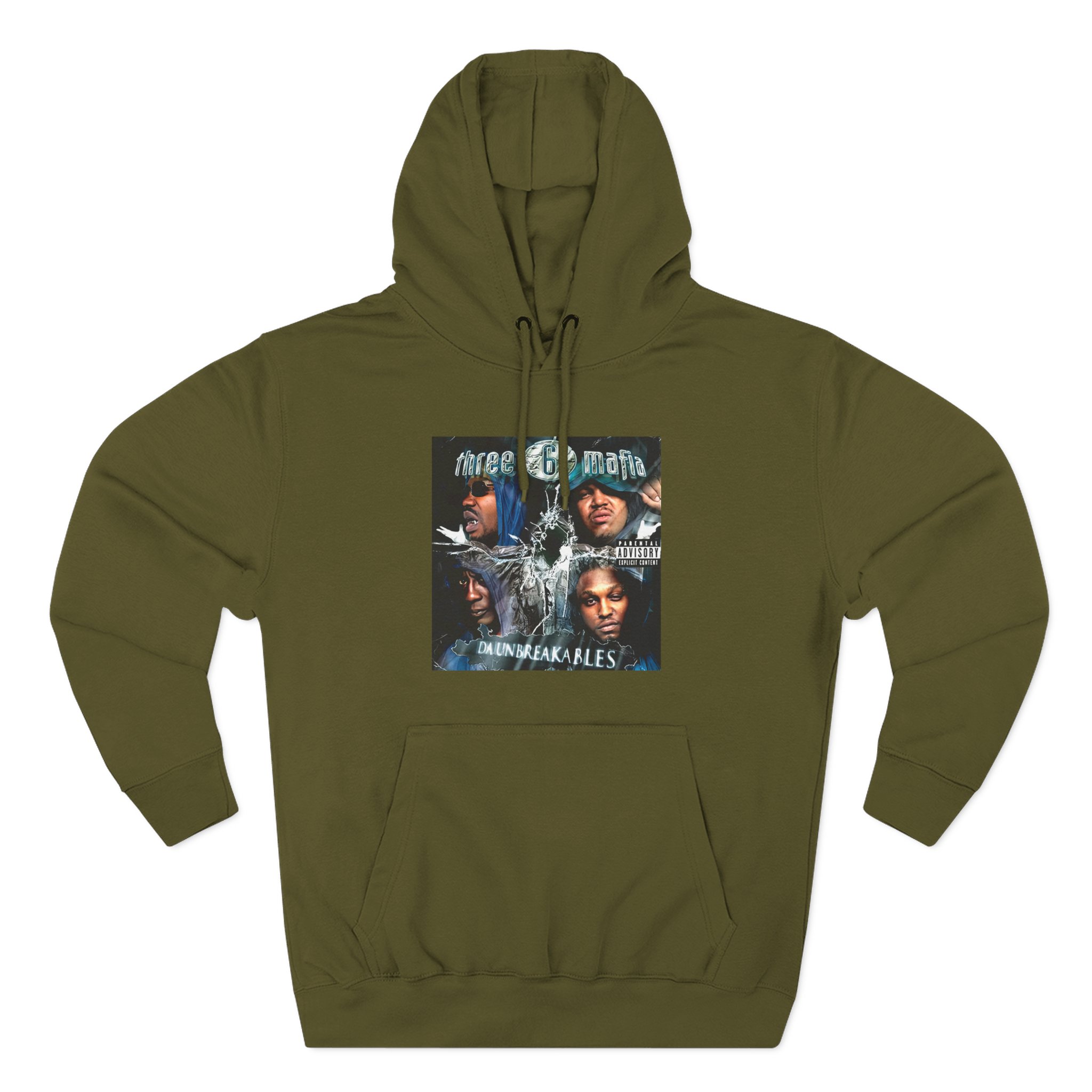 Three 6 Mafia Unbreakables Three-Panel Fleece Hoodie