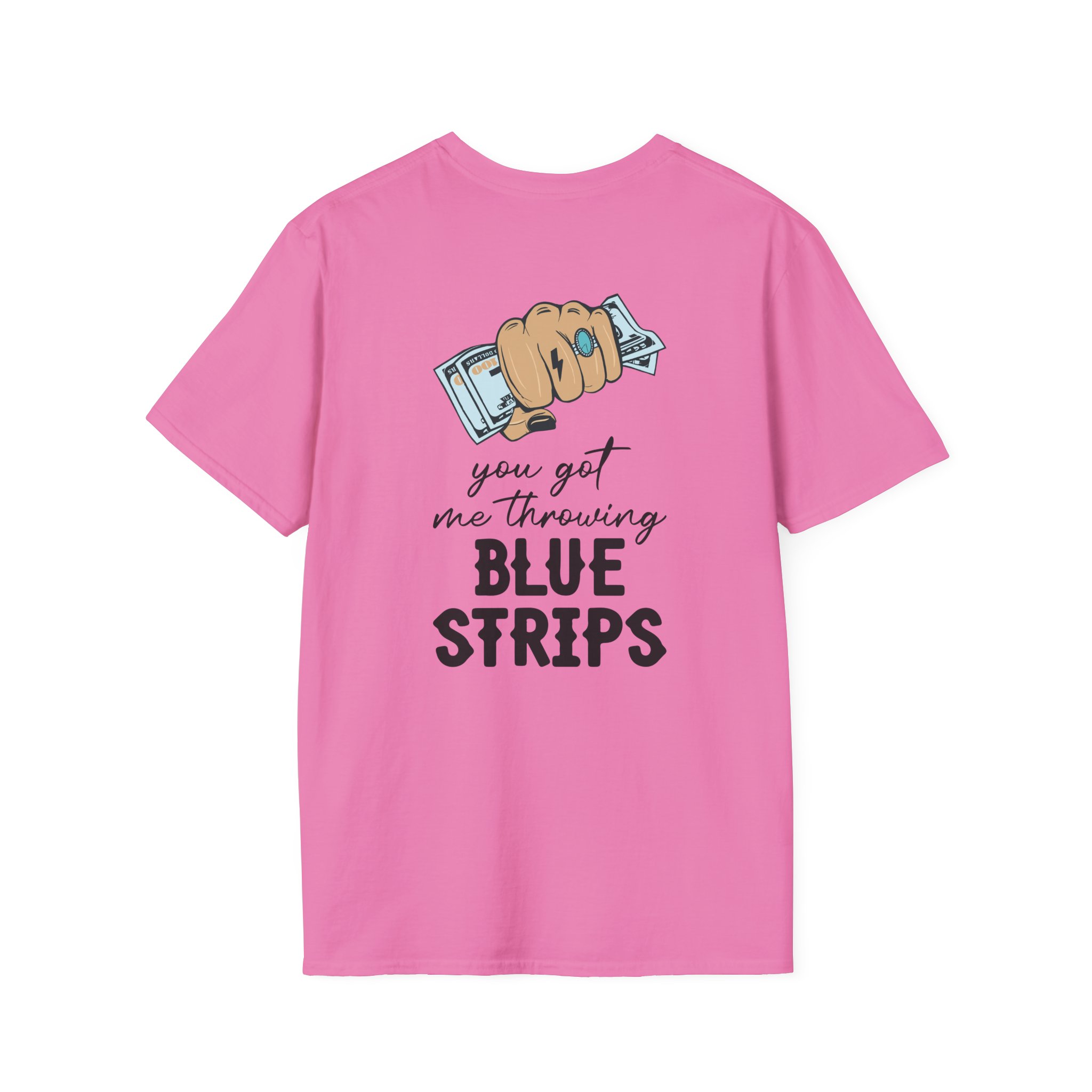 Jessie Murph Blue Strips Unisex Softstyle T-Shirt