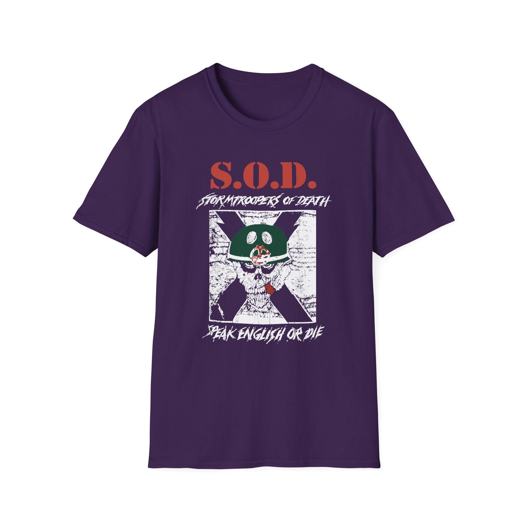 Stormtroopers of Death Vintage 80’s Sod Unisex Softstyle T-Shirt