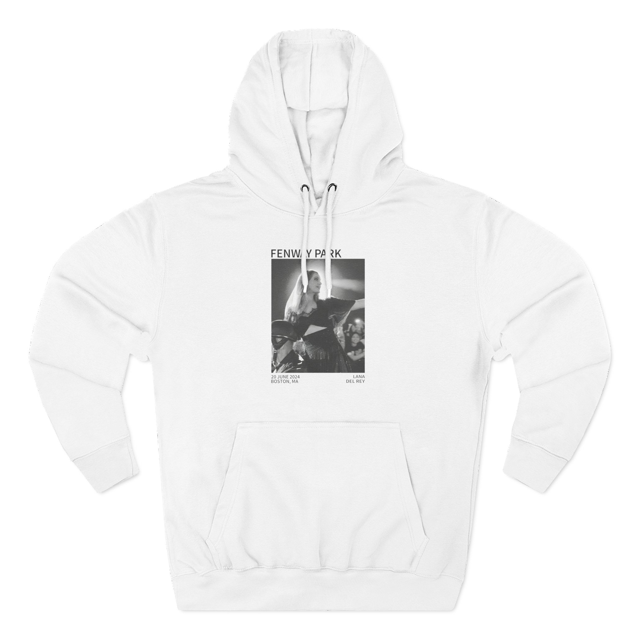 Lanadelrey Three-Panel Fleece Hoodie