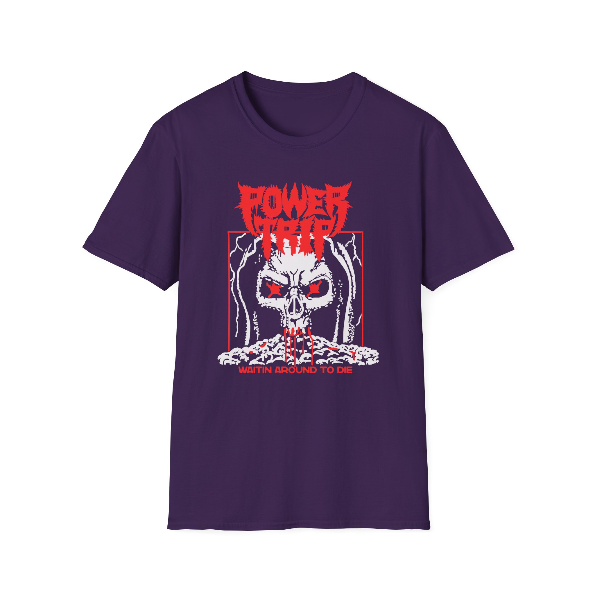 Power Trip Waiting Unisex Softstyle T-Shirt