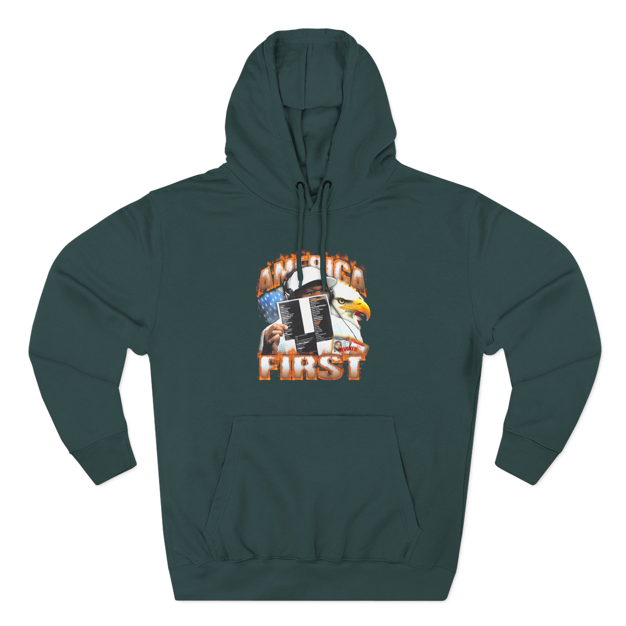 Jpegmafia America First Three-Panel Fleece Hoodie