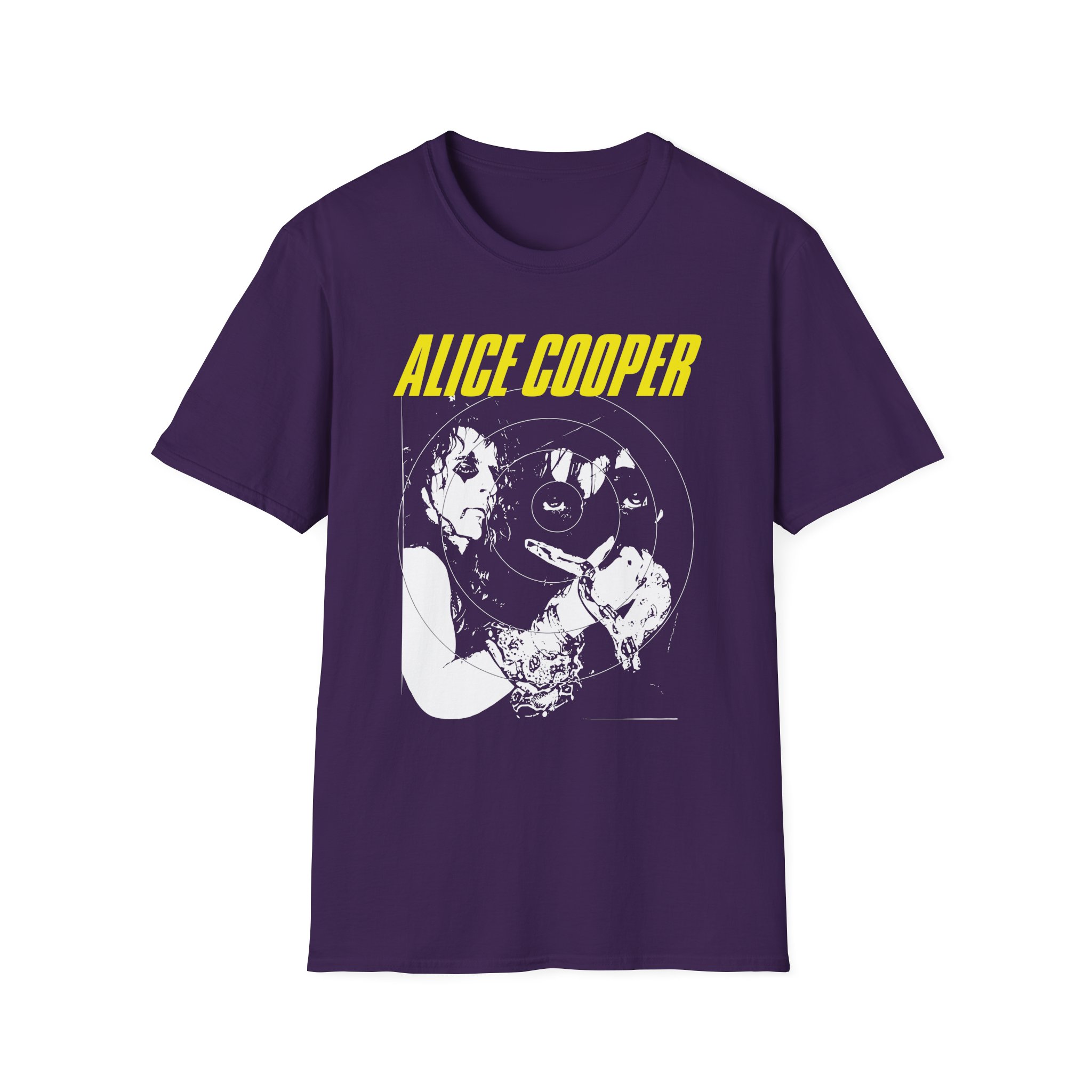 Alice Cooper Radial Horror Unisex Softstyle T-Shirt