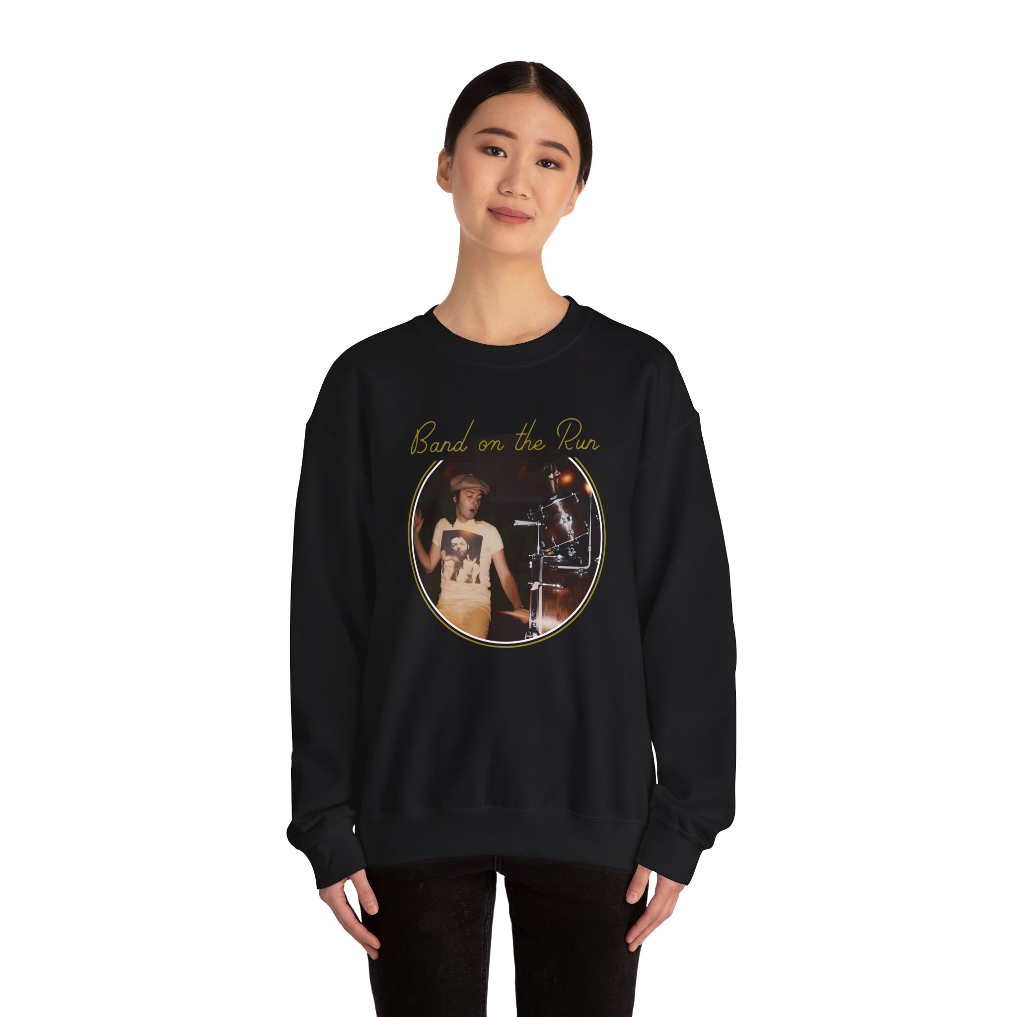 Wings Band On The Run Unisex Heavy Blendâ„¢ Crewneck Sweatshirt