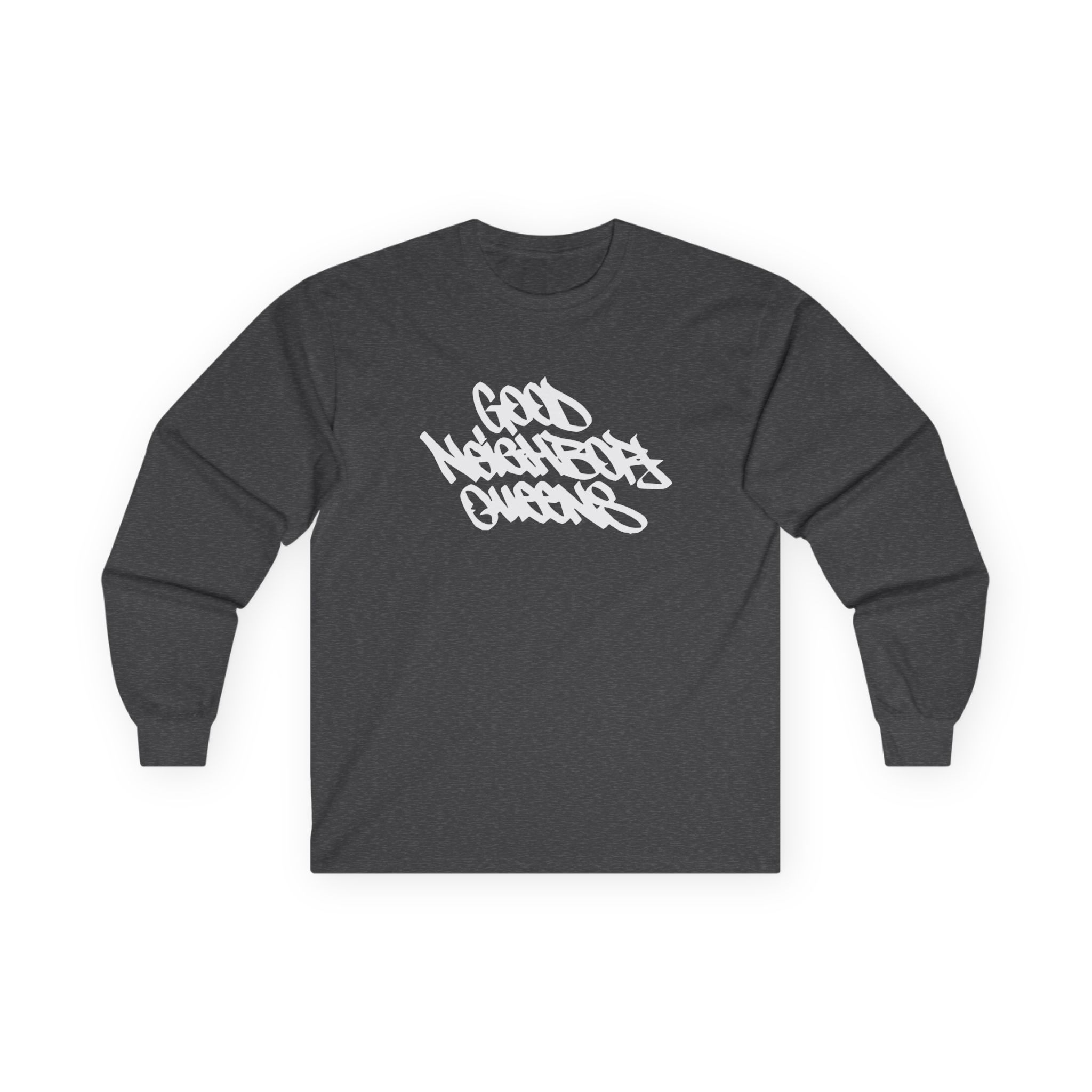 Good Neighbours Queens 3m Reflective Unisex Ultra Cotton Long Sleeve Tee