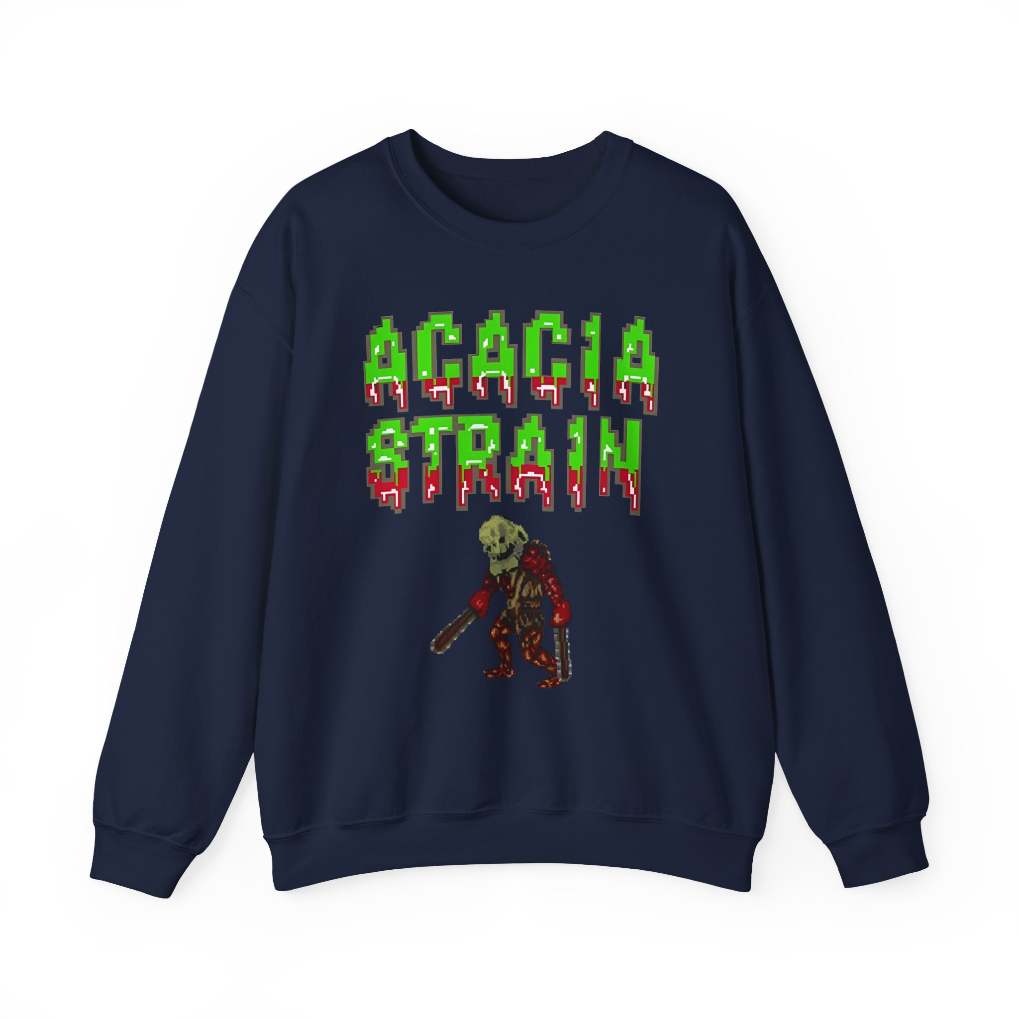 The Acacia Strain Splatterhouse Unisex Heavy Blendâ„¢ Crewneck Sweatshirt