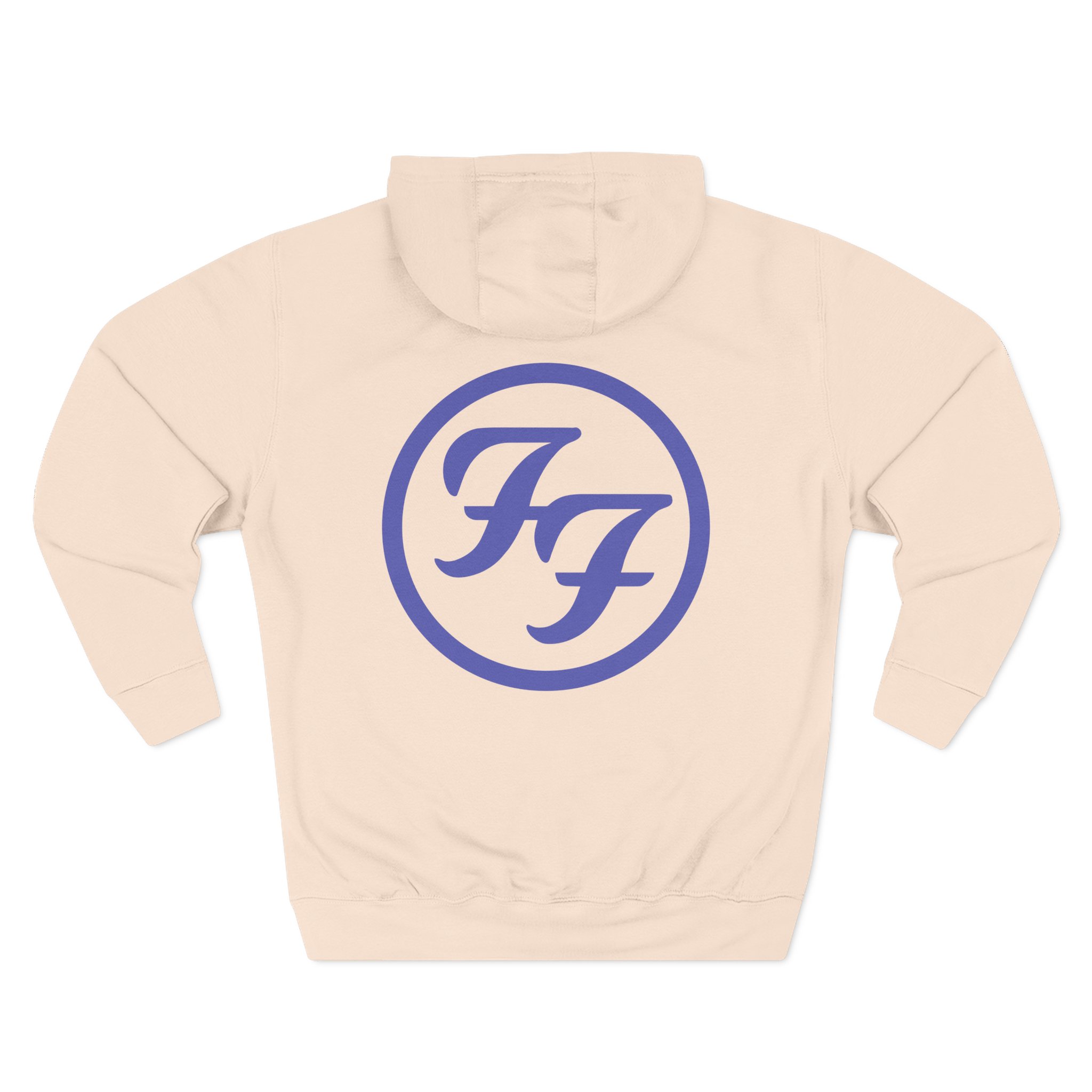 Foo Fighters Ff Lion Three-Panel Fleece Hoodie
