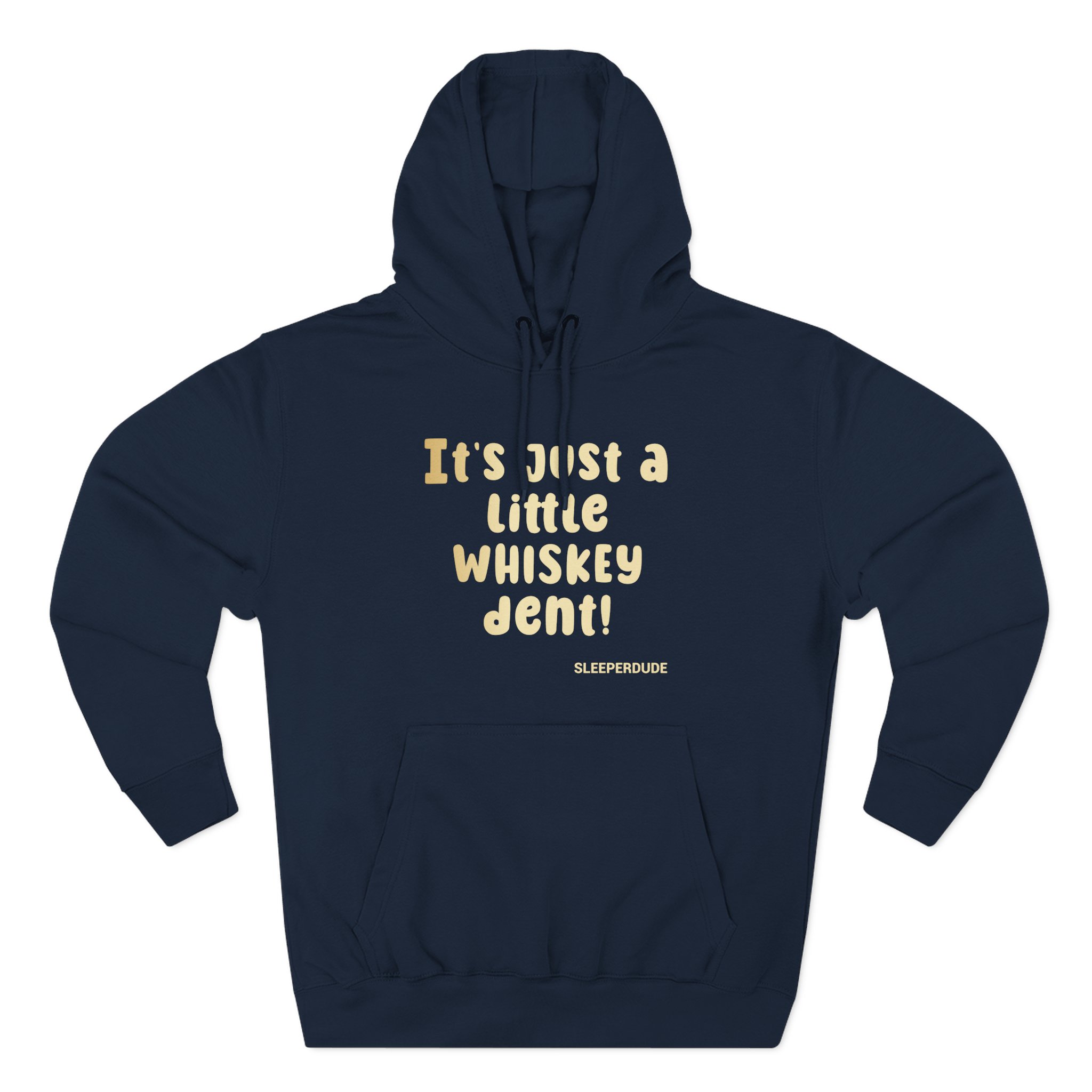 Sleeperdude Whiskey Dent Three-Panel Fleece Hoodie