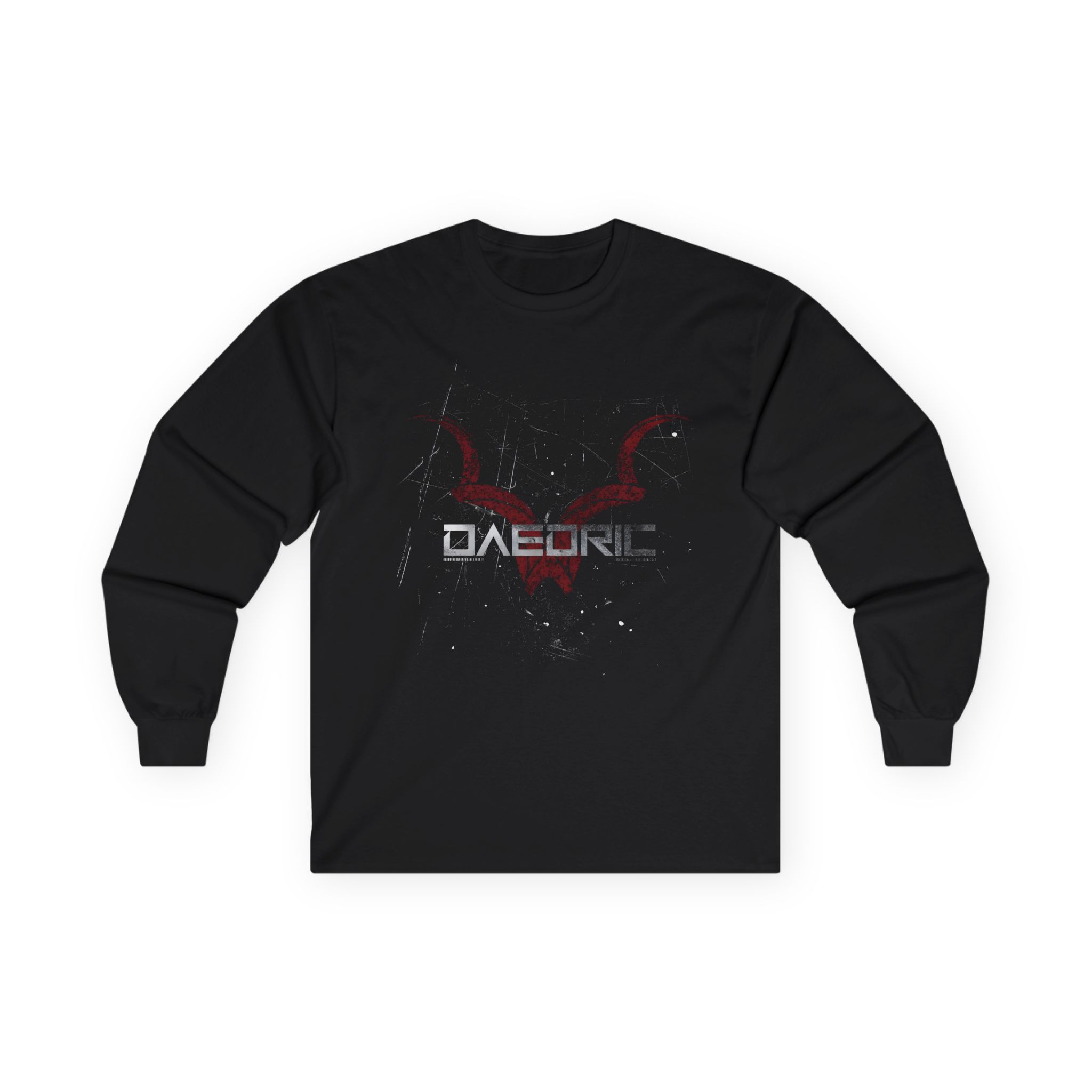 Daedric Eroded Logo Unisex Ultra Cotton Long Sleeve Tee