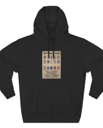 Surf Gang Three-Panel Fleece Hoodie
