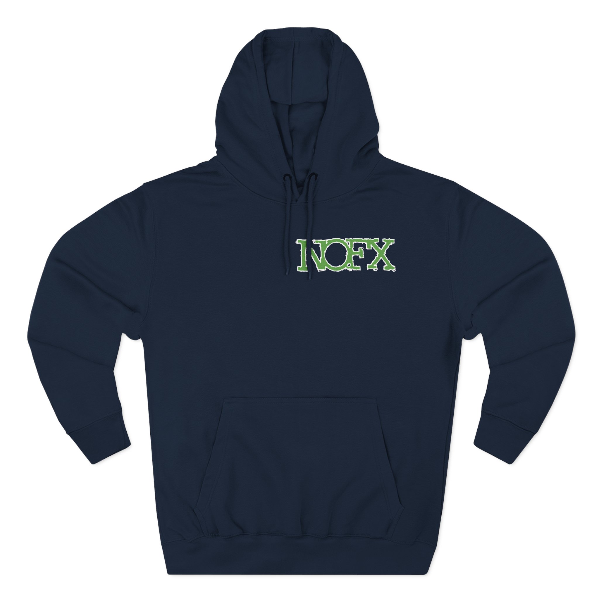 Nofx Rat Fink Three-Panel Fleece Hoodie