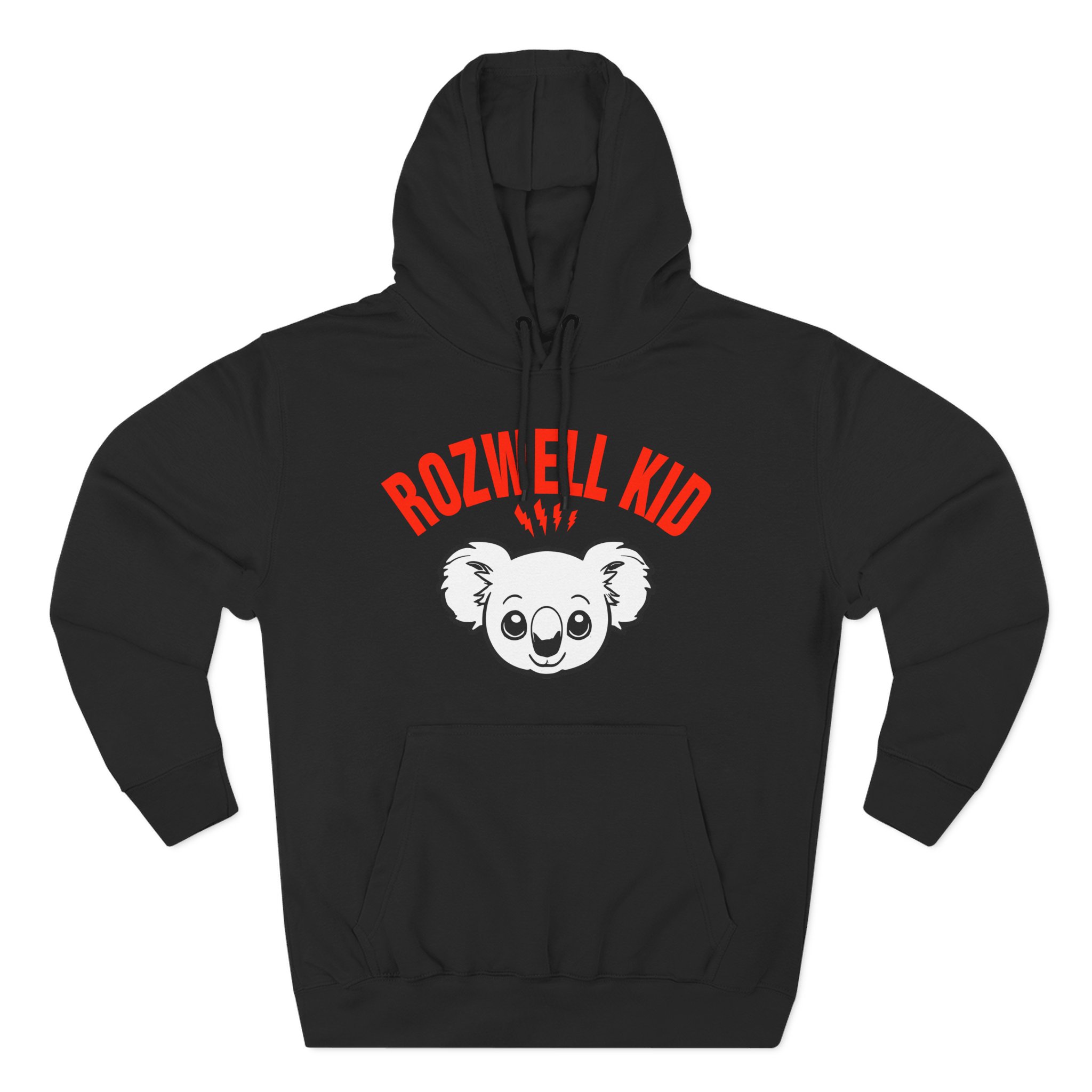 Rozwell Kid Koala Three-Panel Fleece Hoodie