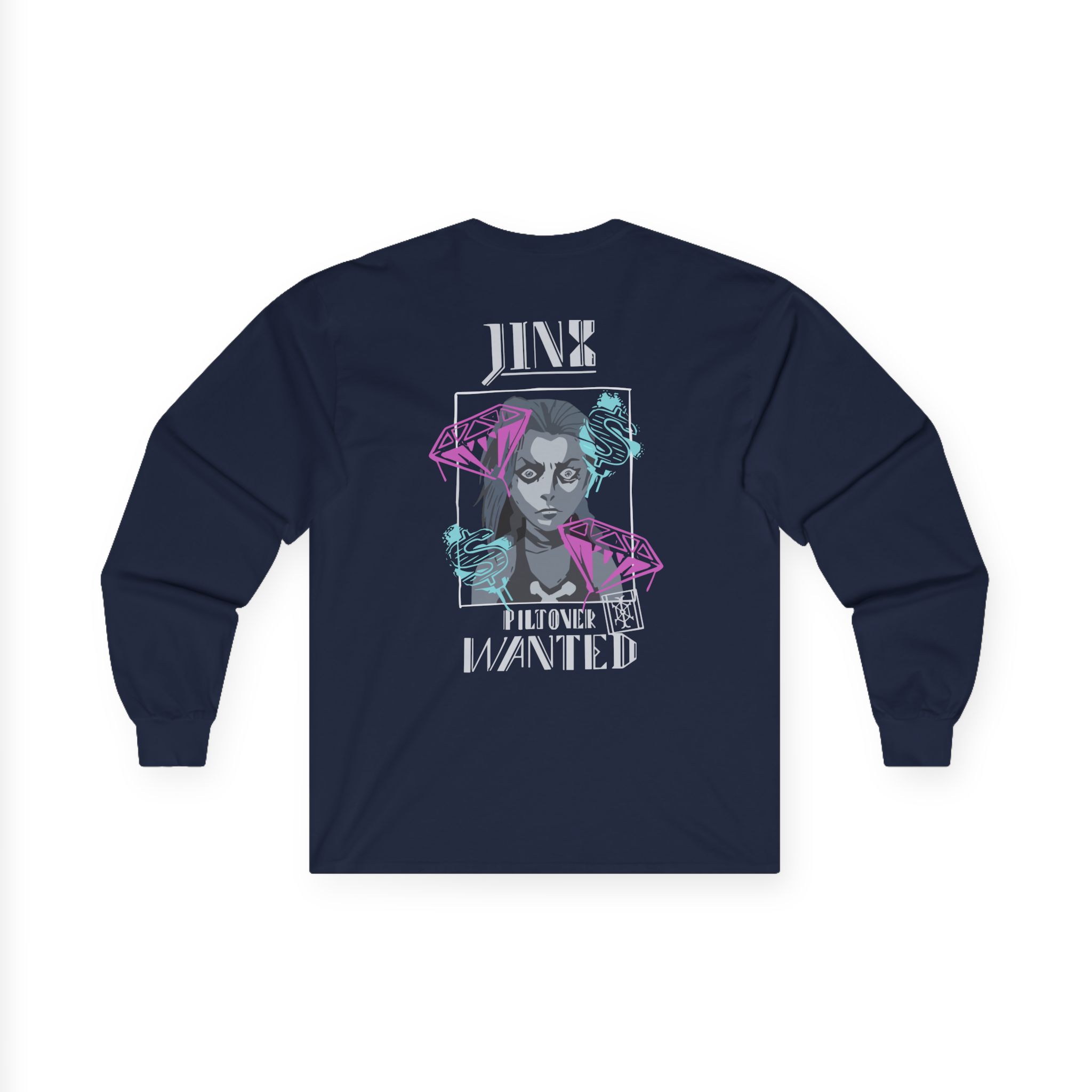 Jinx Arcane Unisex Ultra Cotton Long Sleeve Tee