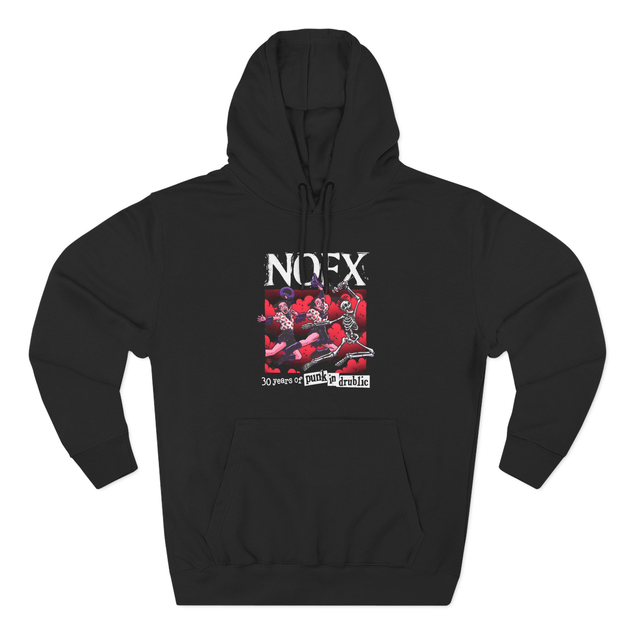 Nofx Pid 30 Three-Panel Fleece Hoodie