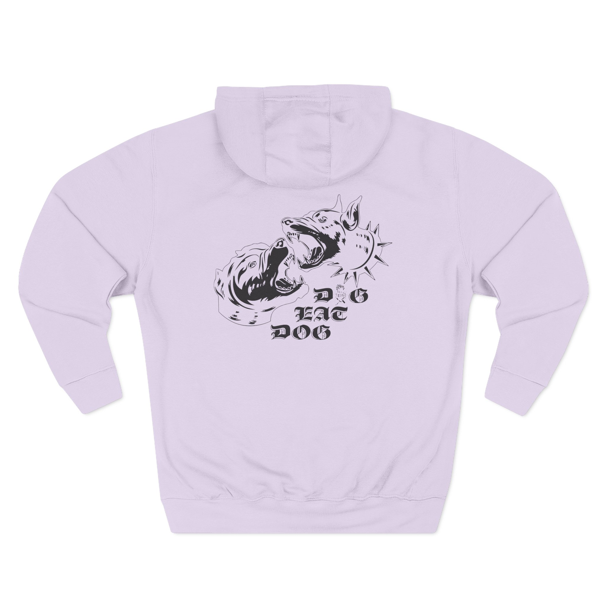 Dog Eat Dog Three-Panel Fleece Hoodie