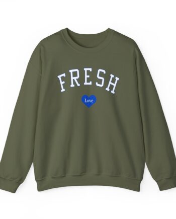 Fresh Love Varsity Unisex Heavy Blend™ Crewneck Sweatshirt
