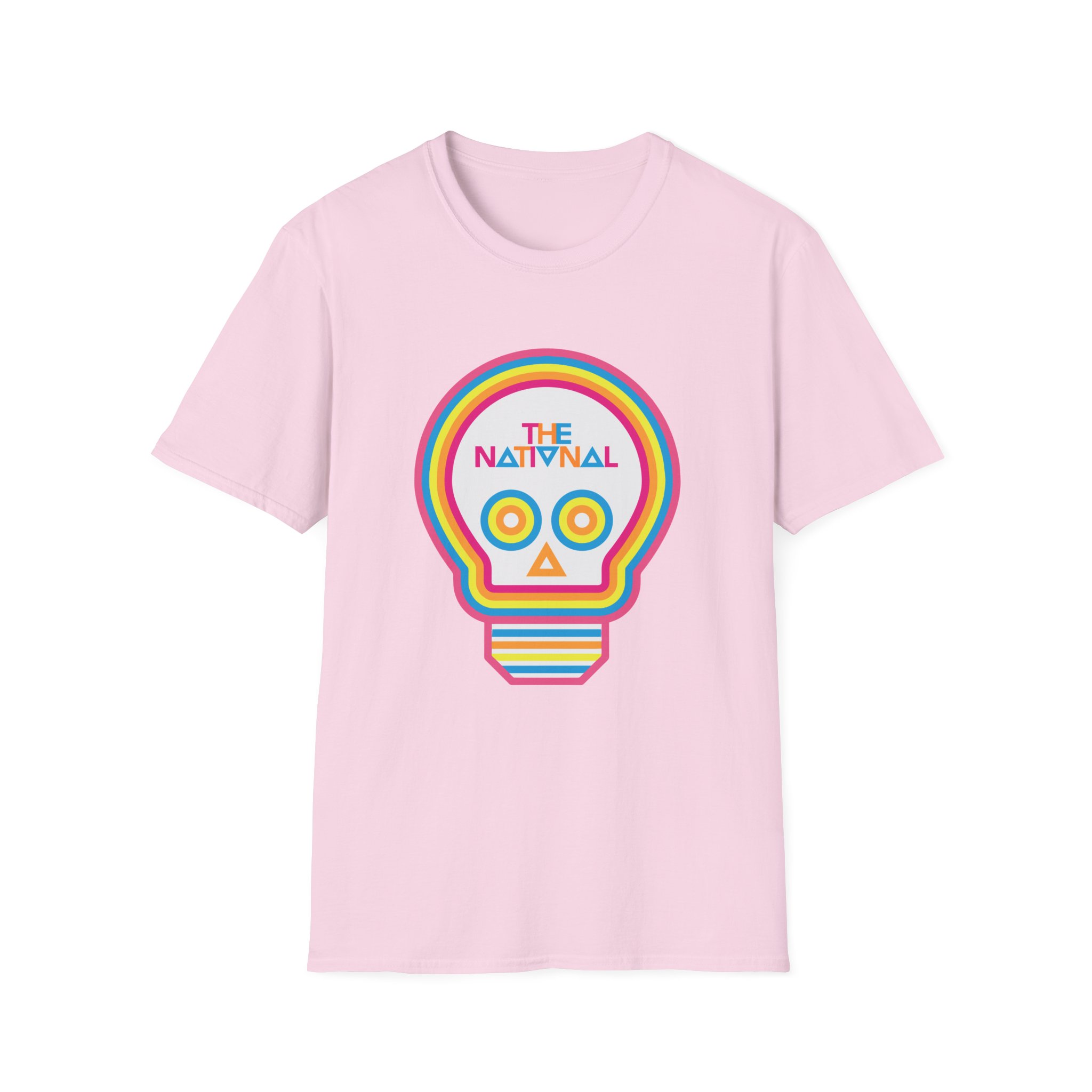 The National Lightbulb Skull Unisex Softstyle T-shirt