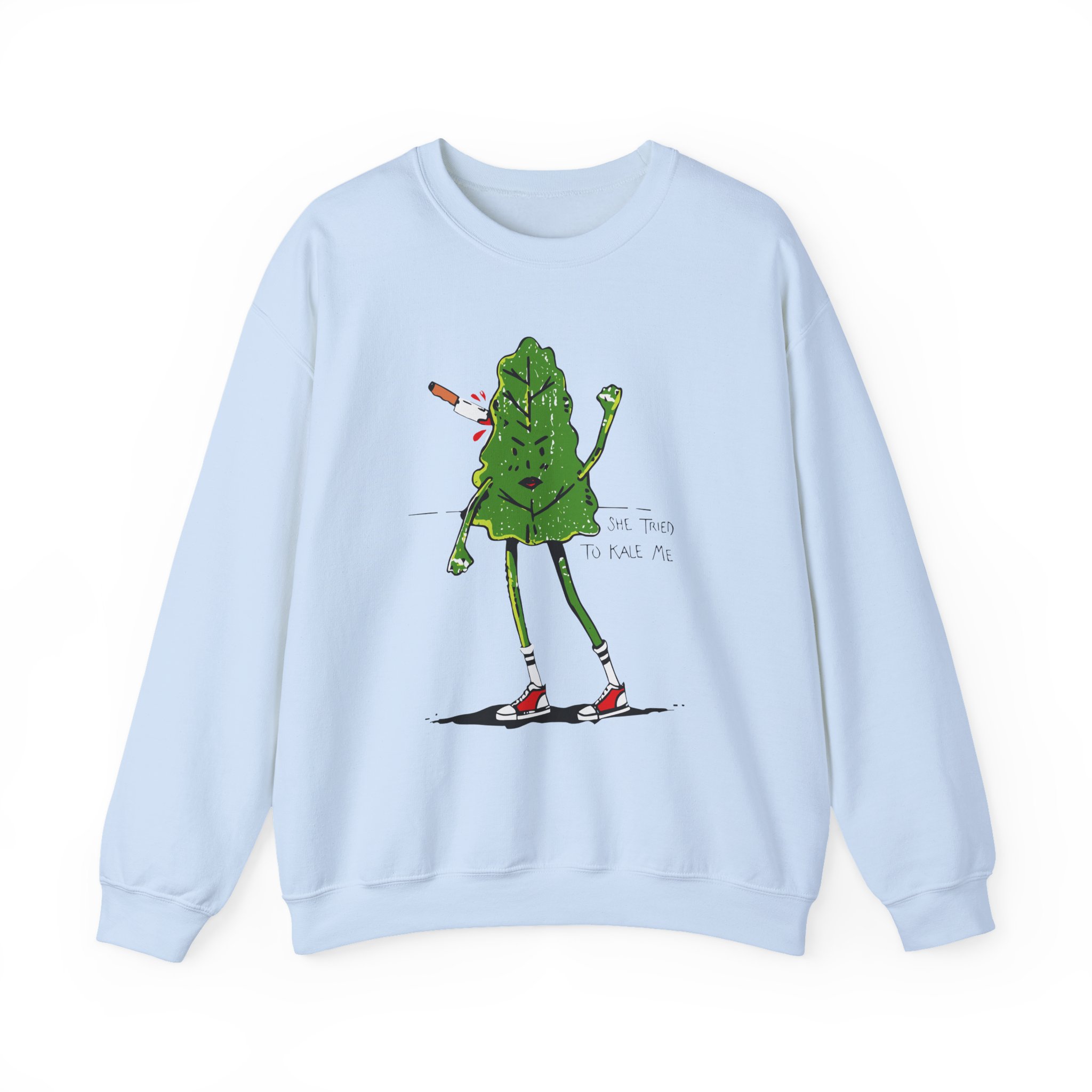 Chad Chad She Tired Kale Me Unisex Heavy Blendâ„¢ Crewneck Sweatshirt