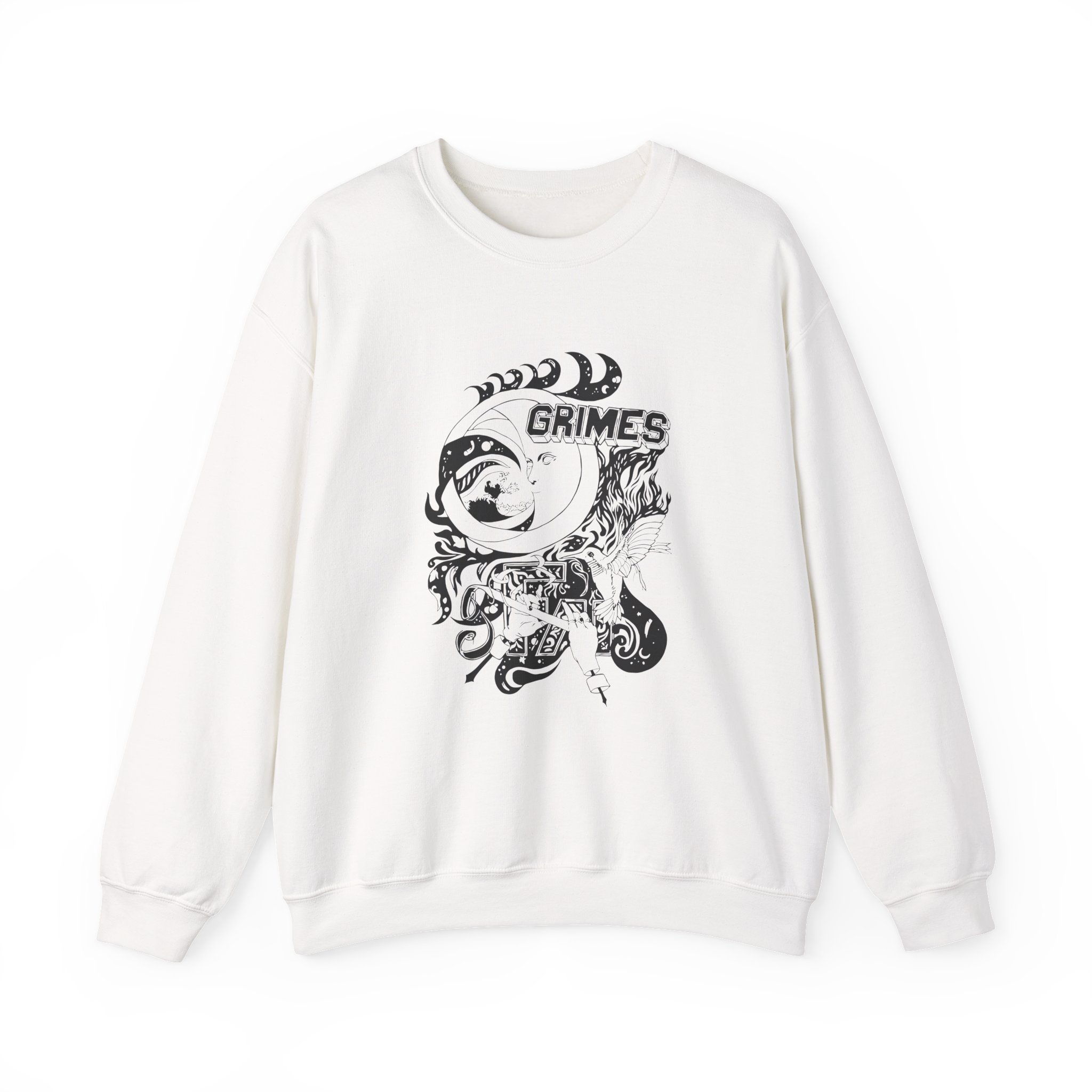 Grimes Unisex Heavy Blend Crewneck Sweatshirt