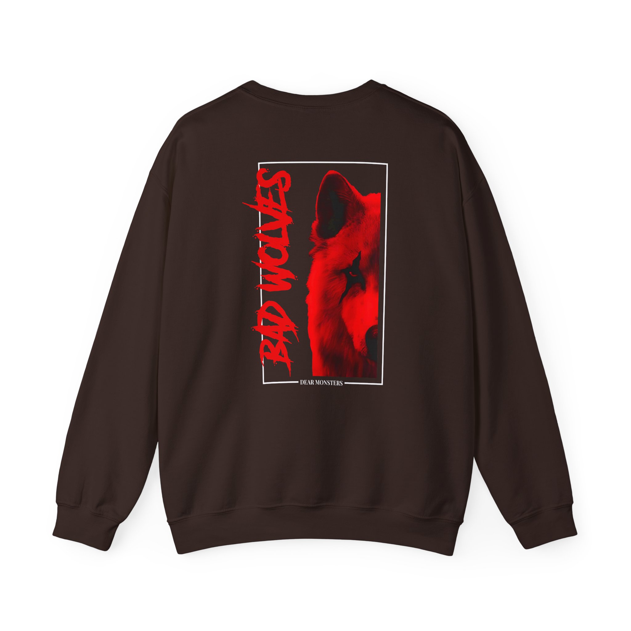 Bad Wolves Dear Monsters Album Unisex Heavy Blendâ„¢ Crewneck Sweatshirt