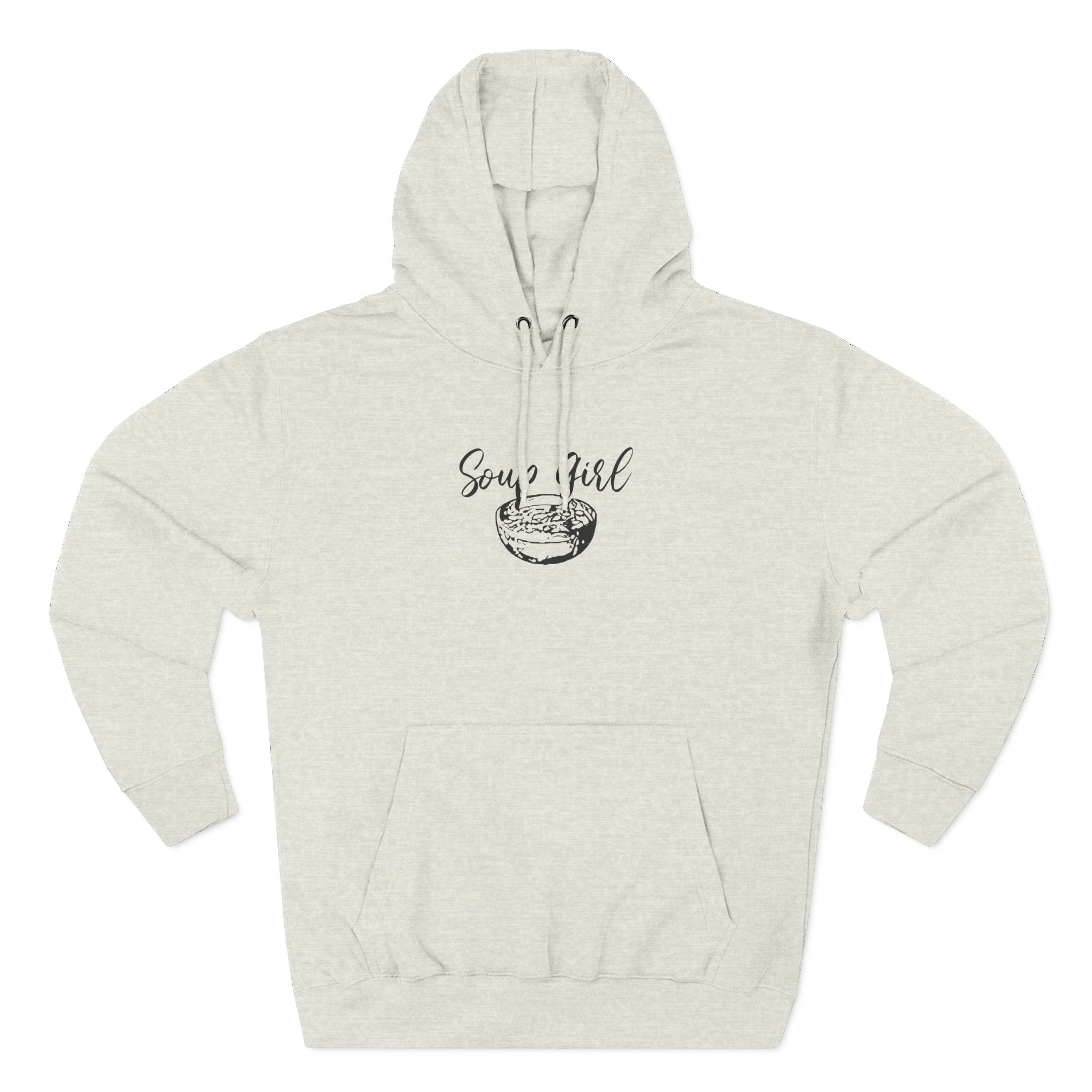 Kat Timpf Soup Girl Three-Panel Fleece Hoodie