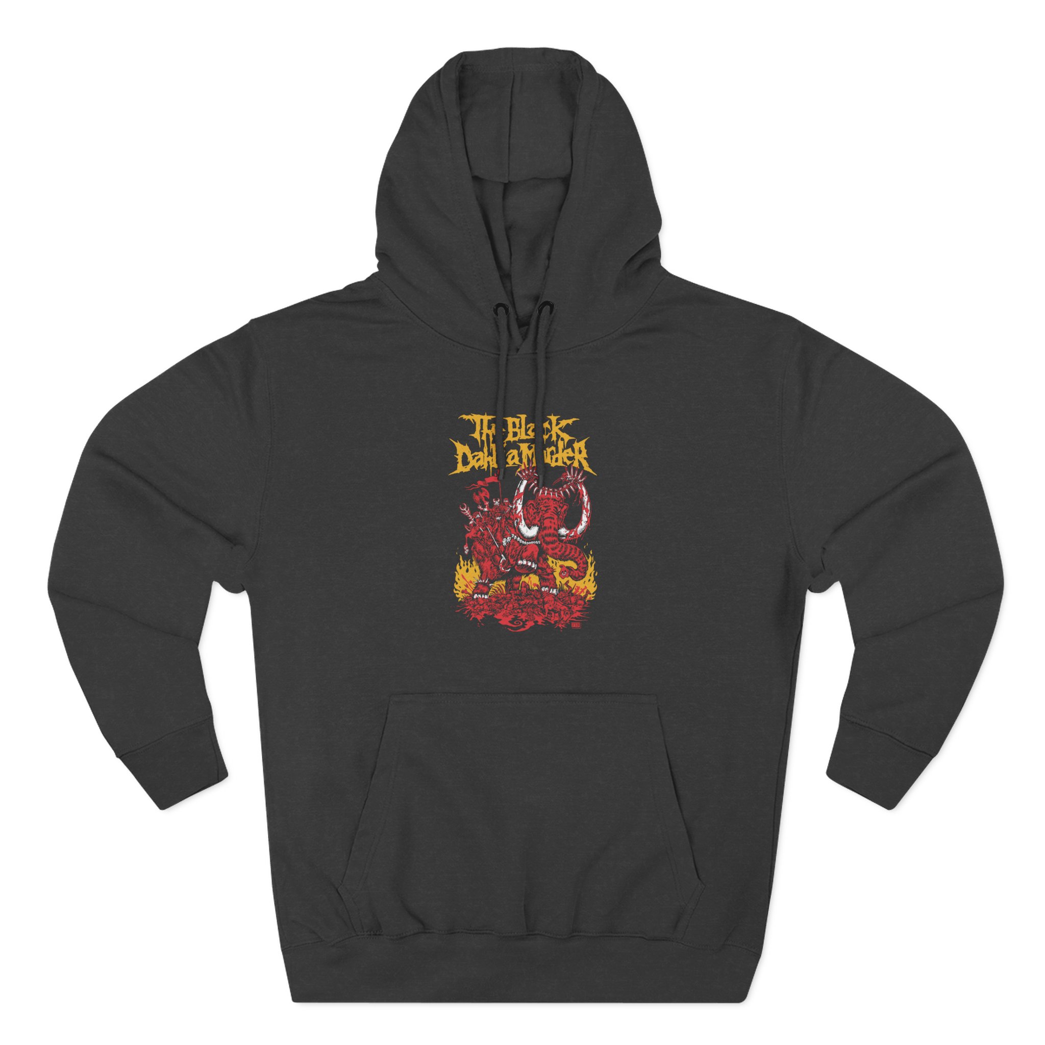 The Black Dahlia Murder Mammoth's Hand Three-Panel Fleece Hoodie