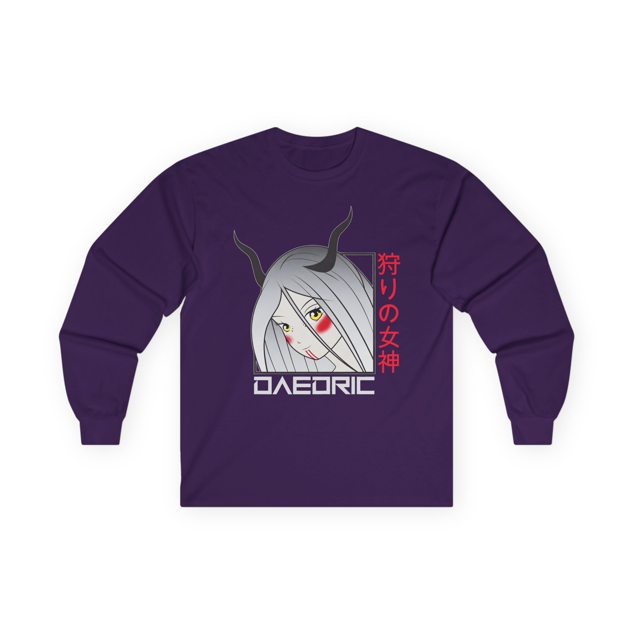 Daedric Goddess of the Hunt Anime Unisex Ultra Cotton Long Sleeve Tee