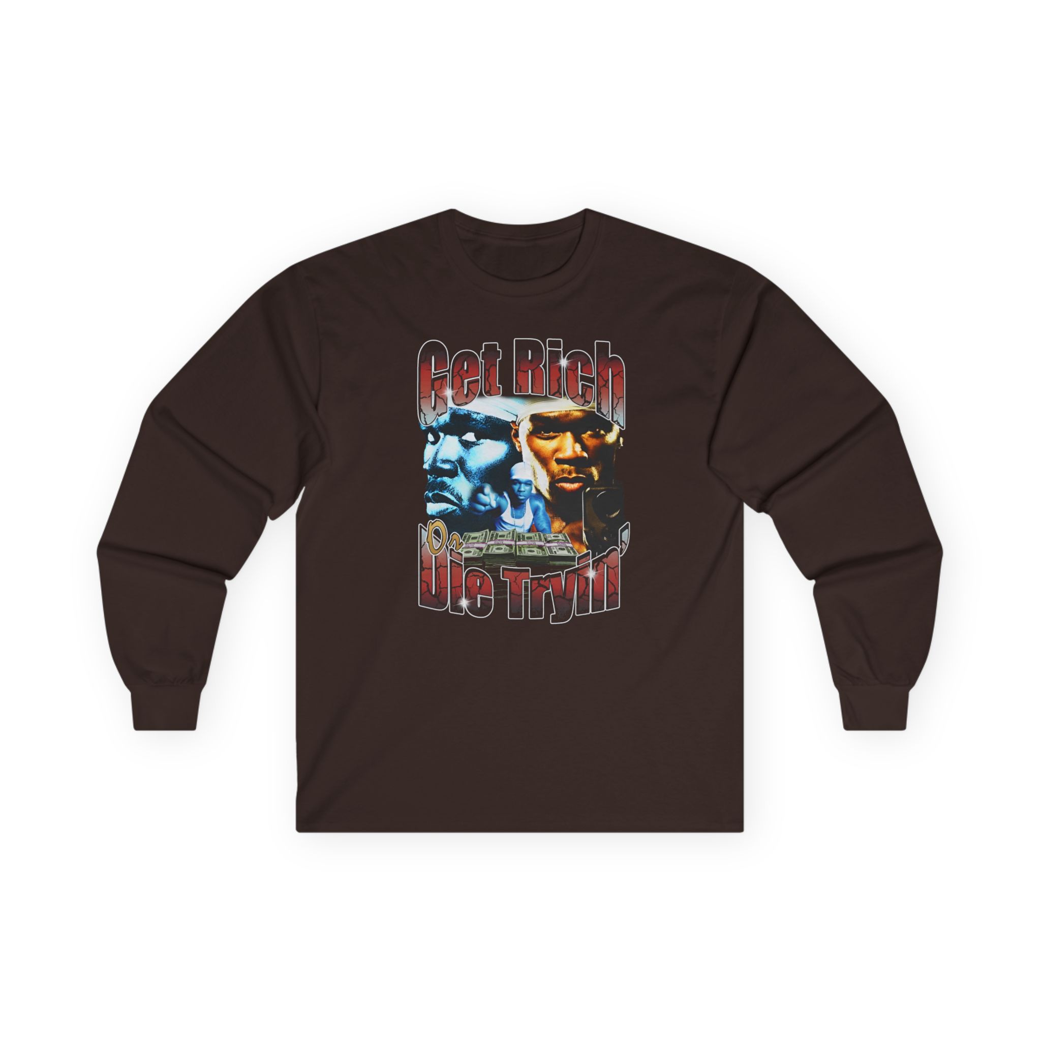 50 Cent Get Rich or Die Tryin Unisex Ultra Cotton Long Sleeve Tee