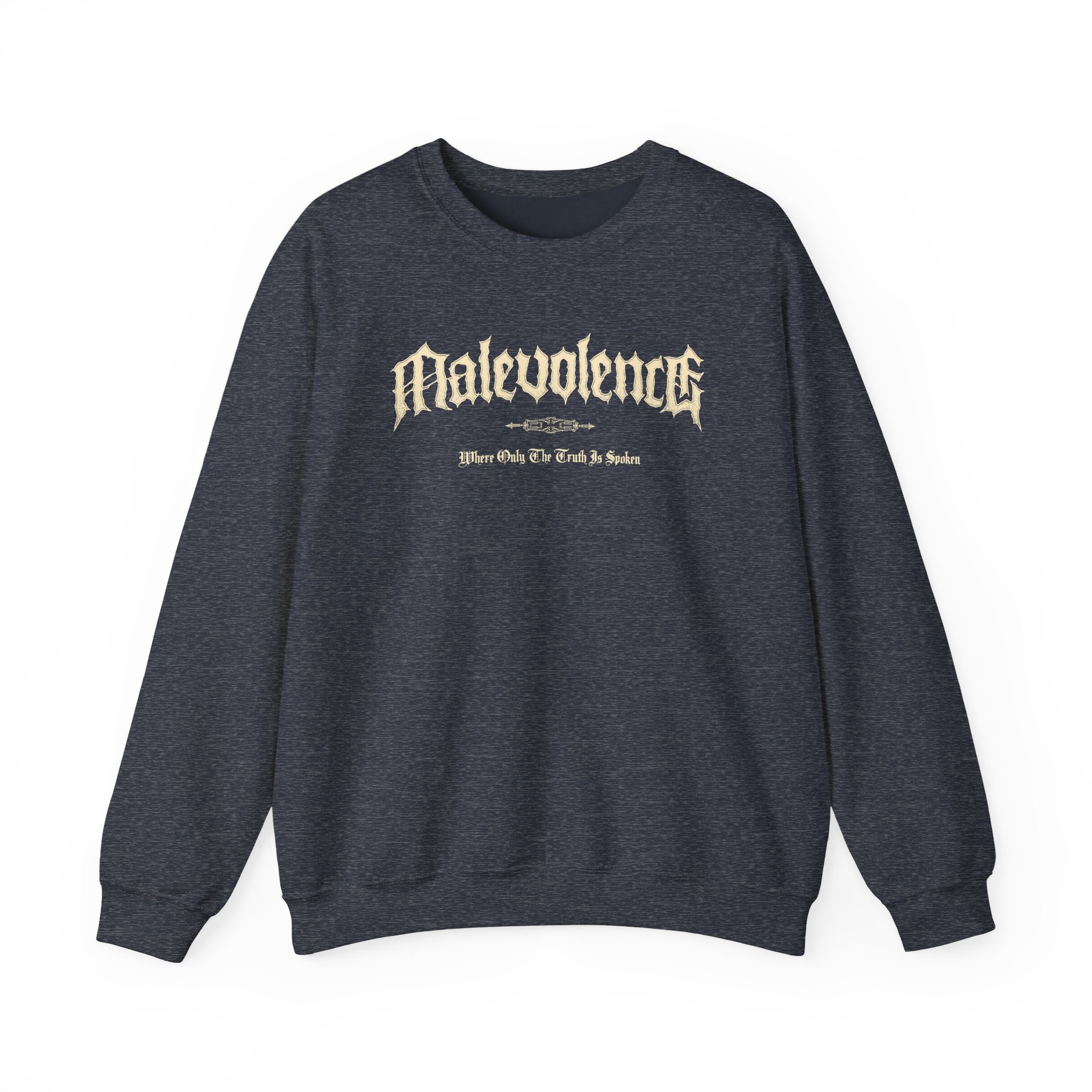 Malevolence Where Only the Truth is Spoken Unisex Heavy Blend Crewneck Sweatshirt
