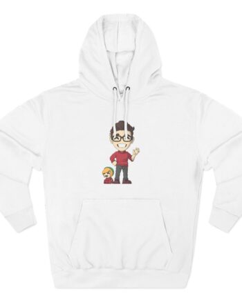 SmallAnt Three-Panel Fleece Hoodie