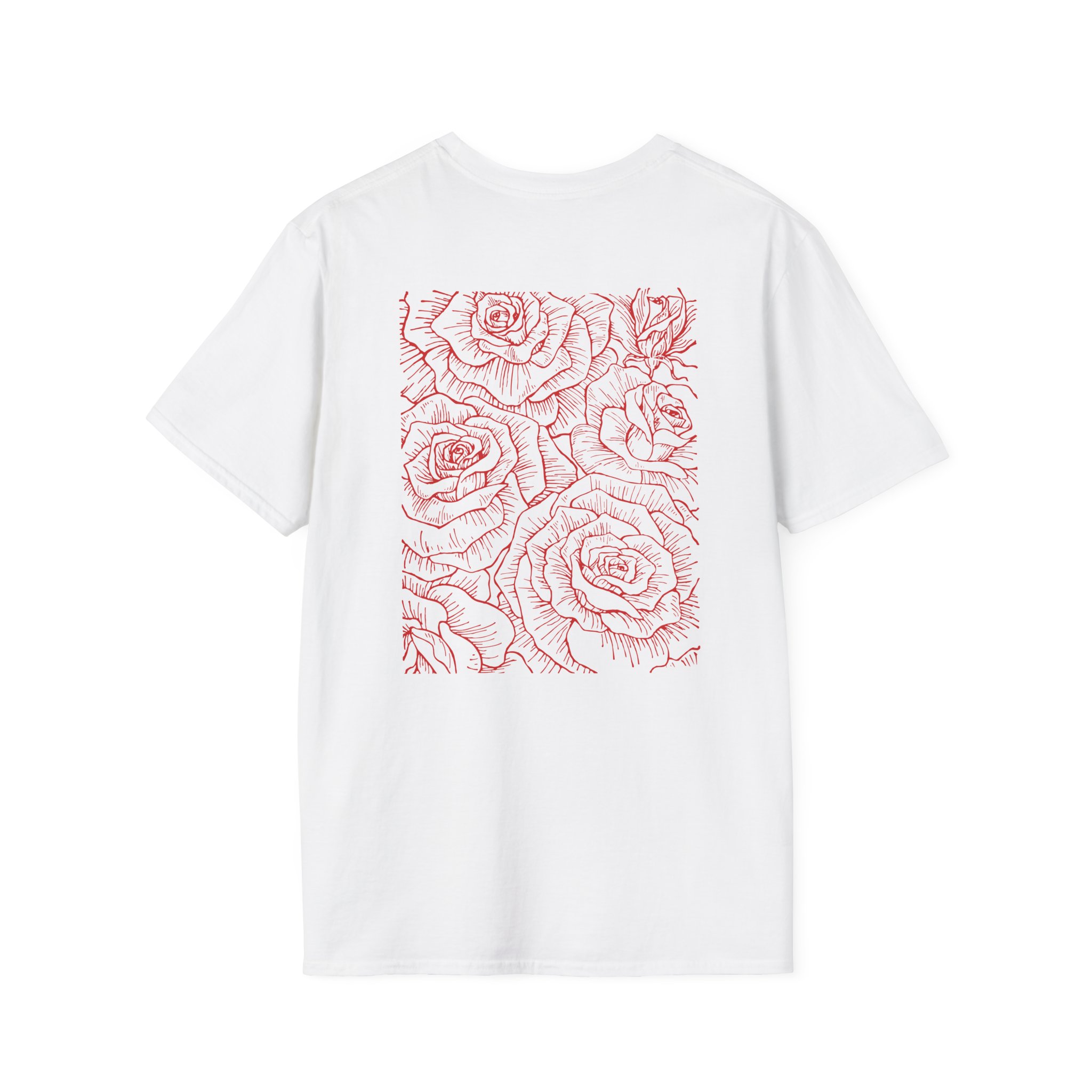 Ceremony Red Roses Unisex Softstyle T-Shirt