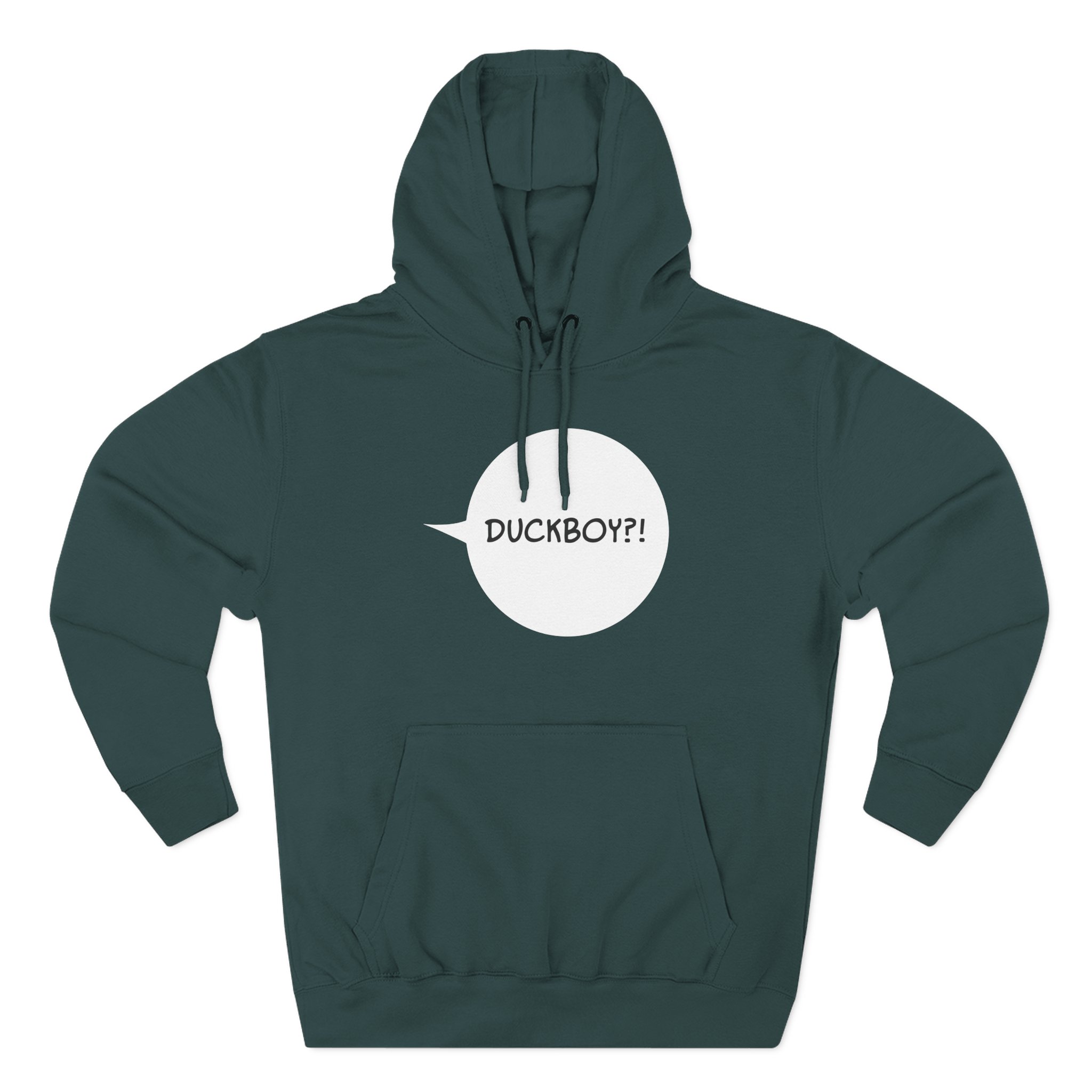 Duckboy Three-Panel Fleece Hoodie