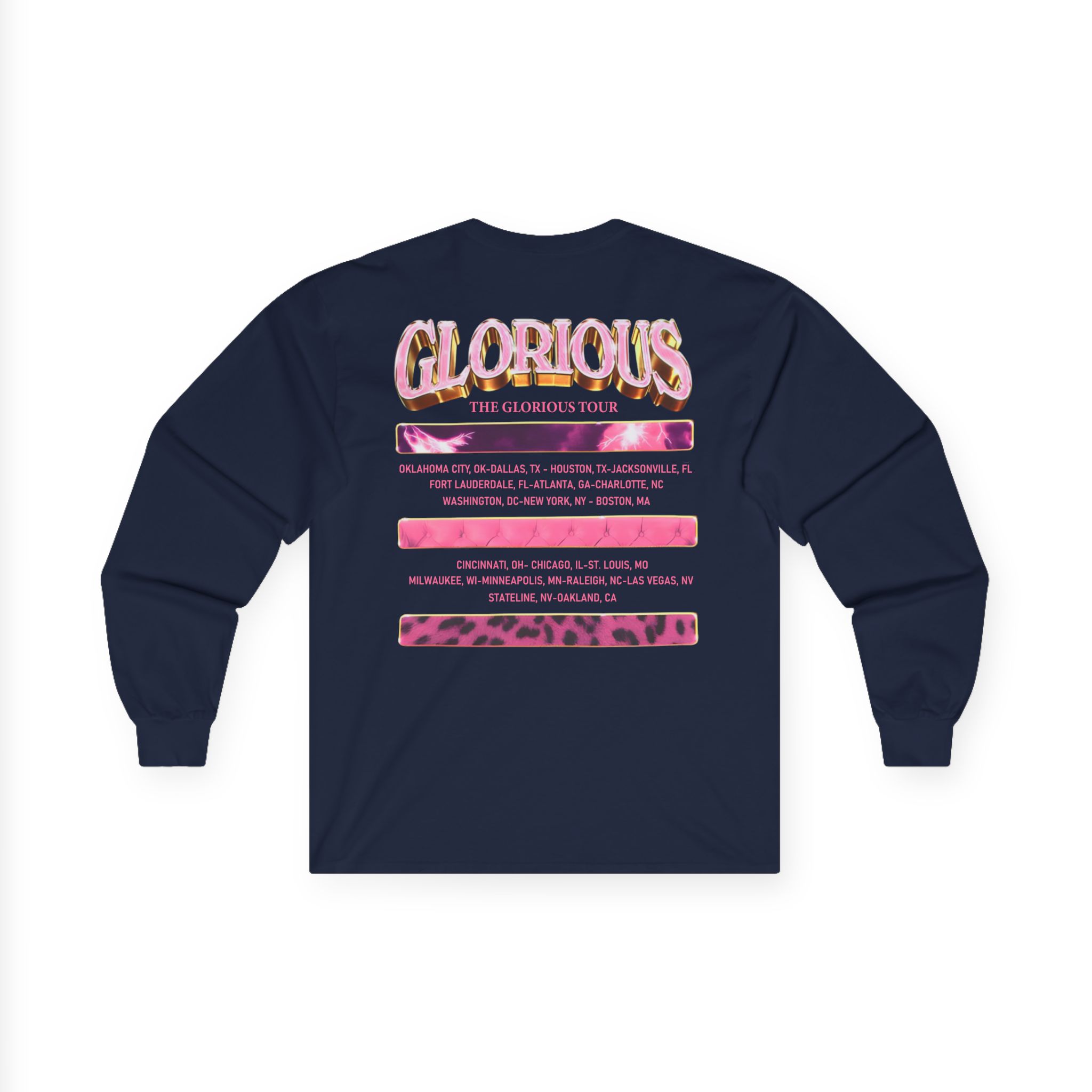 Glorilla Glorious Tour From Memphis Unisex Ultra Cotton Long Sleeve Tee