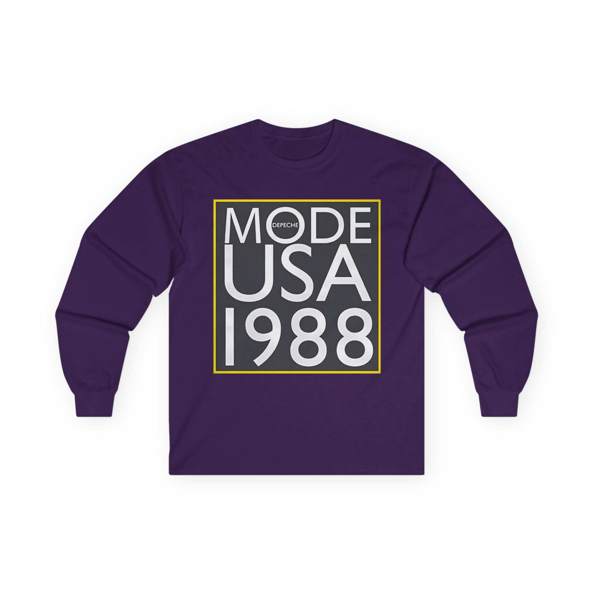 Depeche Mode USA 1988 Unisex Ultra Cotton Long Sleeve Tee