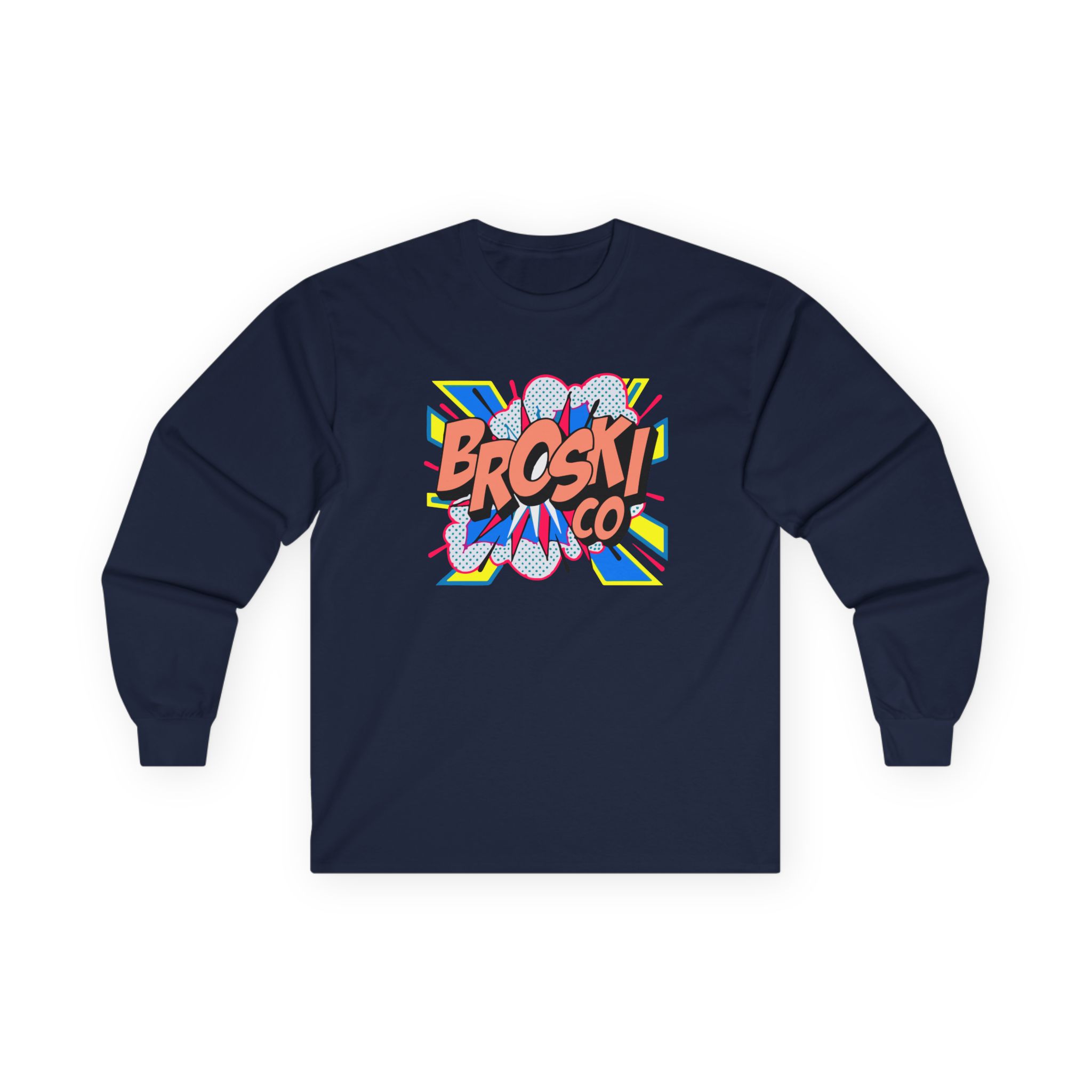 Broski Report Unisex Ultra Cotton Long Sleeve Tee
