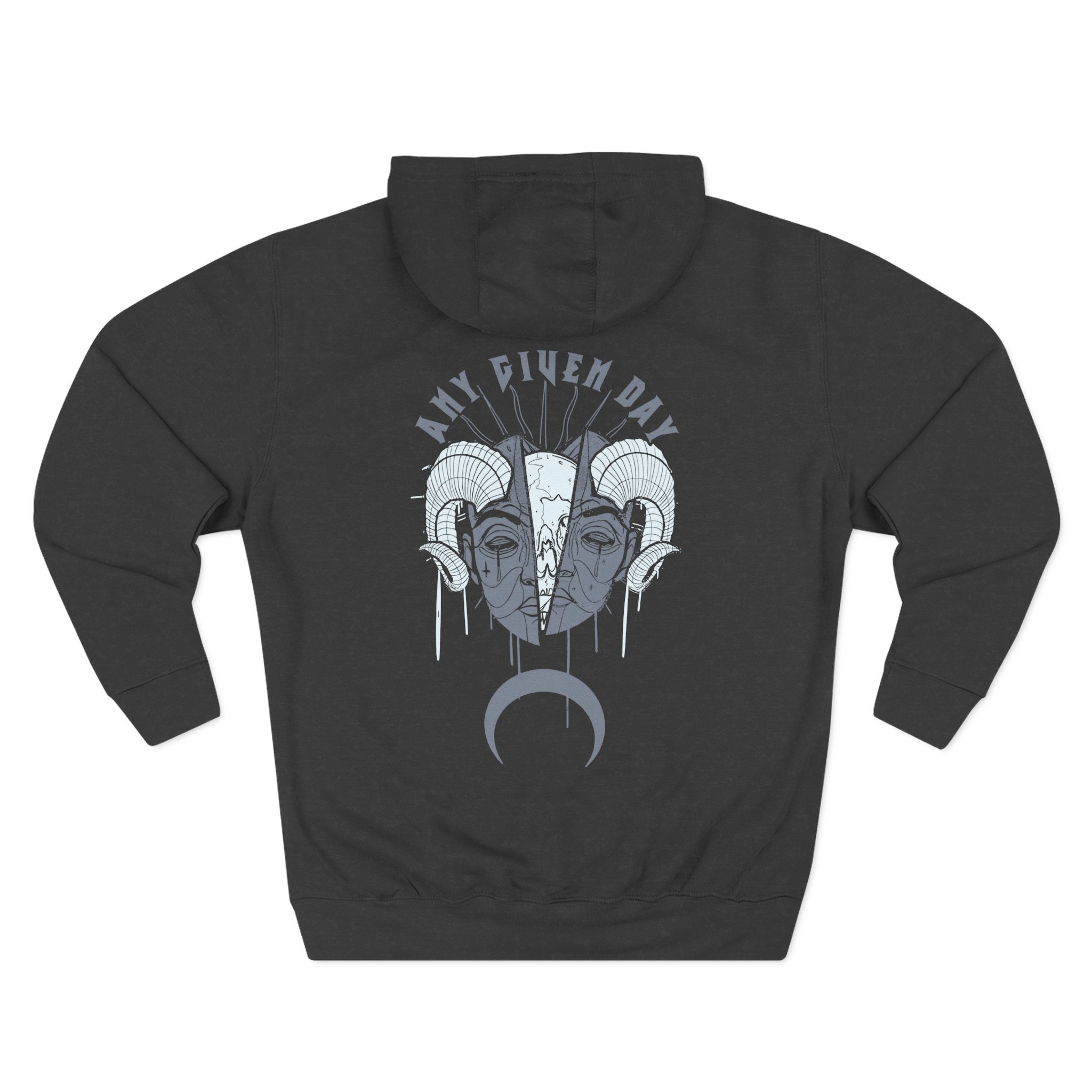Any Given Day Devilish Three-Panel Fleece Hoodie