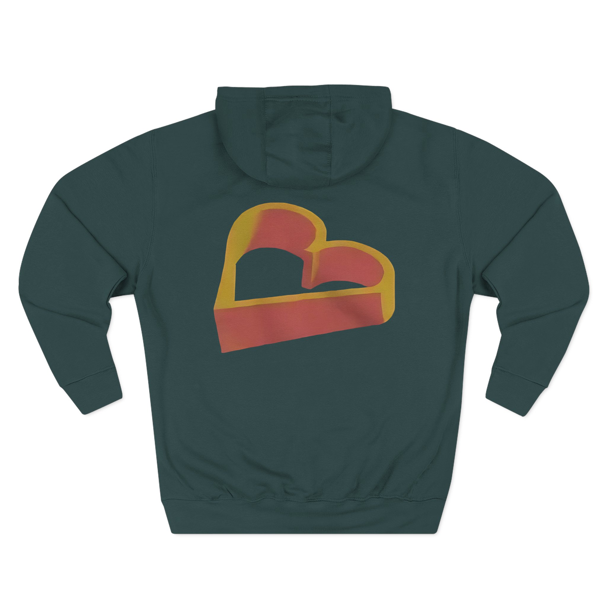 Mumbo Jumbo Heart of Gold Three-Panel Fleece Hoodie