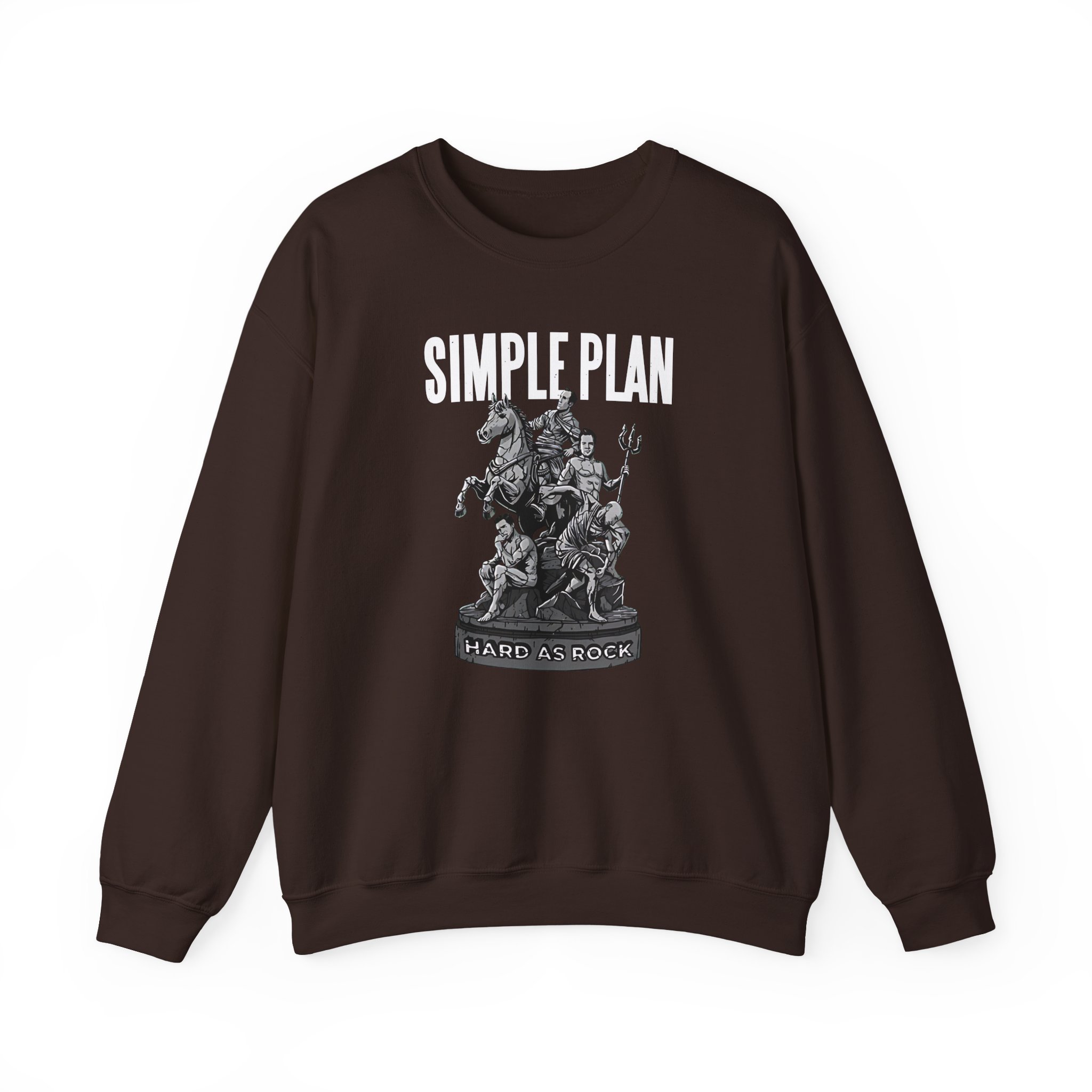 Simple Plan Hard as Rock Unisex Heavy Blendâ„¢ Crewneck Sweatshirt