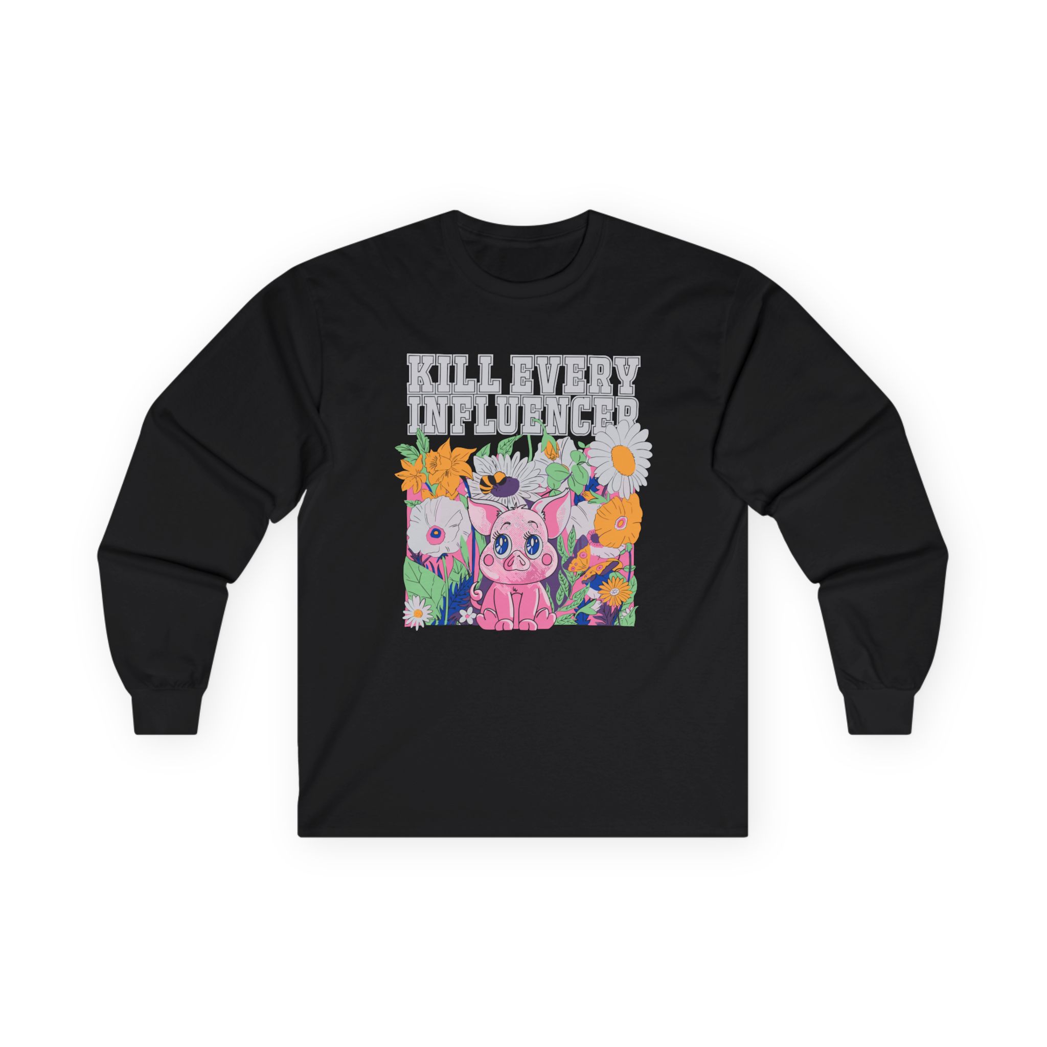 Meatcanyon Kill Every Iuencers Unisex Ultra Cotton Long Sleeve Tee