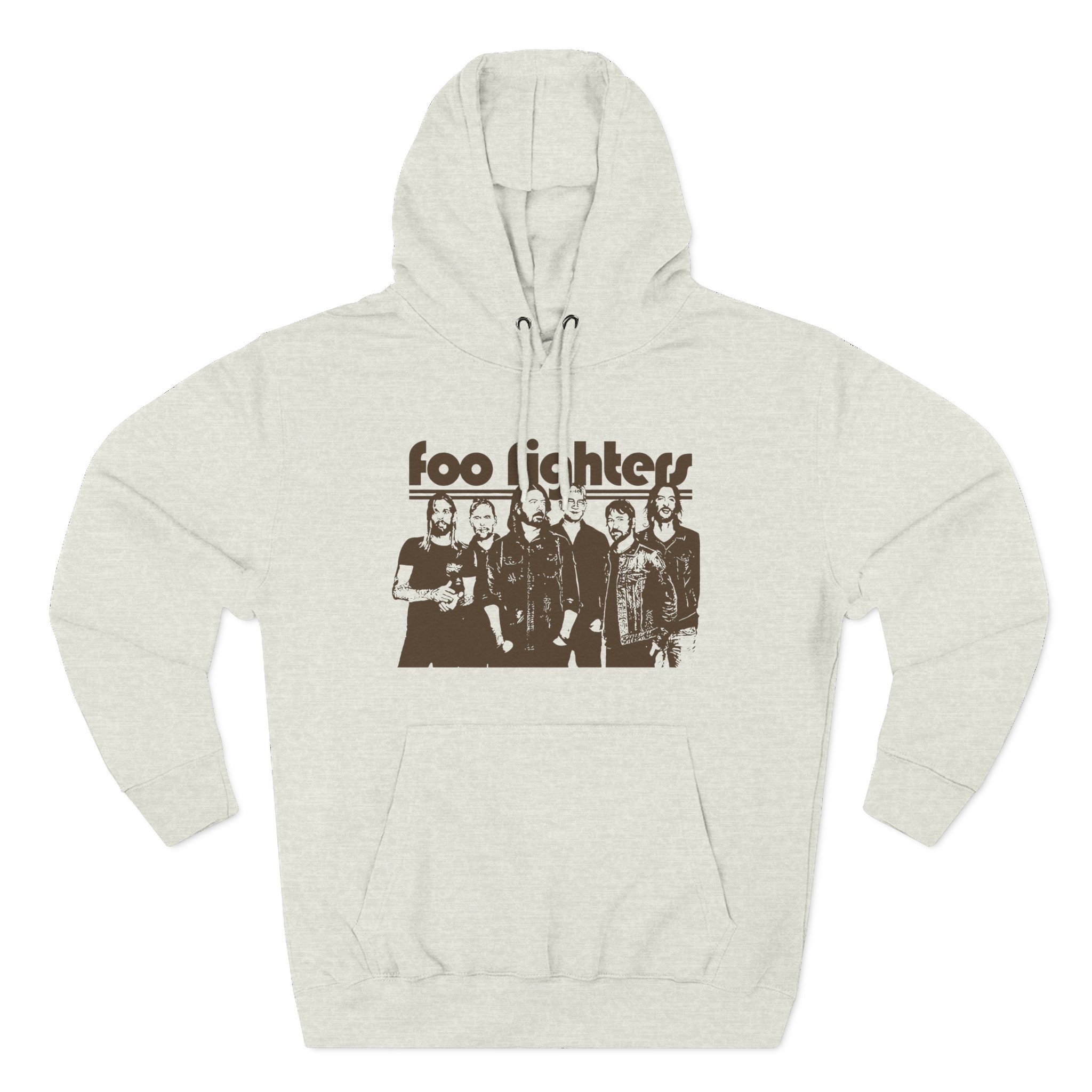 Foo Fighters Retro Vibes Three-Panel Fleece Hoodie