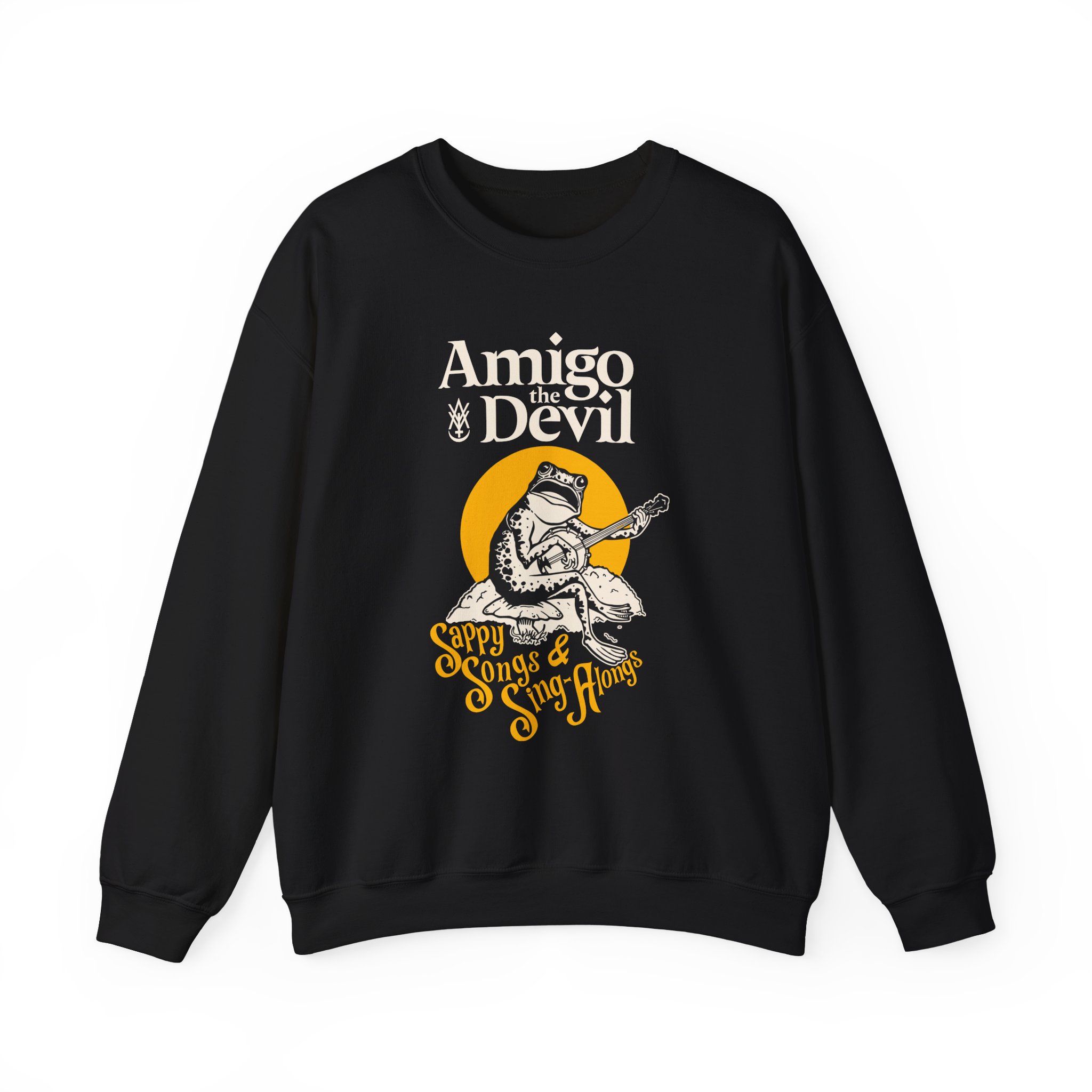 Amigo the Devil Sappy Songs Unisex Heavy Blendâ„¢ Crewneck Sweatshirt