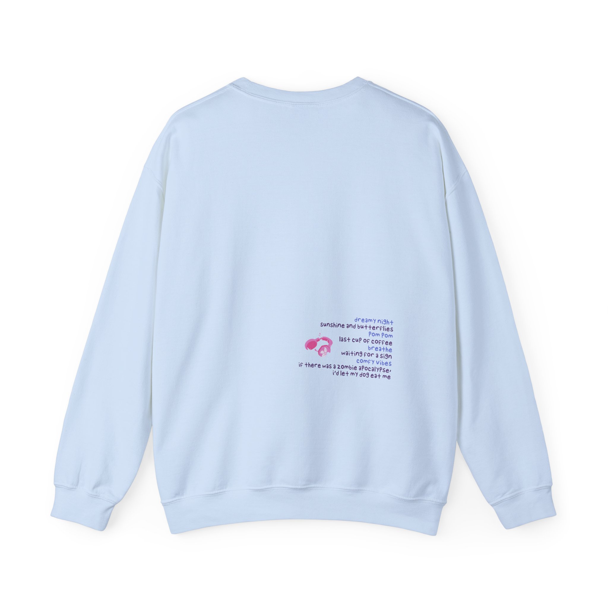 Lilypichu Comfi Beats Unisex Heavy Blendâ„¢ Crewneck Sweatshirt