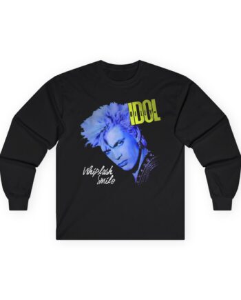 Billy Idol Whiplash Smile Album Unisex Ultra Cotton Long Sleeve Tee