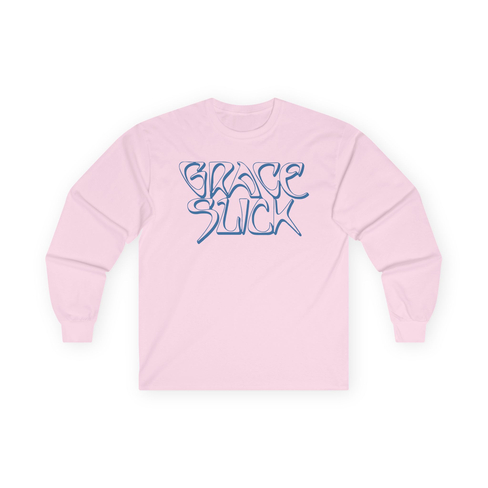 Jefferson Airplane Grace Slick Logo Unisex Ultra Cotton Long Sleeve Tee